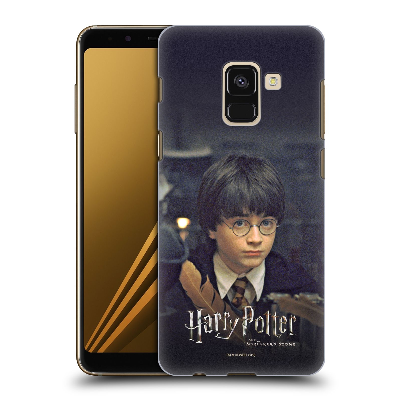 Pouzdro na mobil Samsung Galaxy A8+ 2018, A8 PLUS 2018 - HEAD CASE - malý Harry Potter