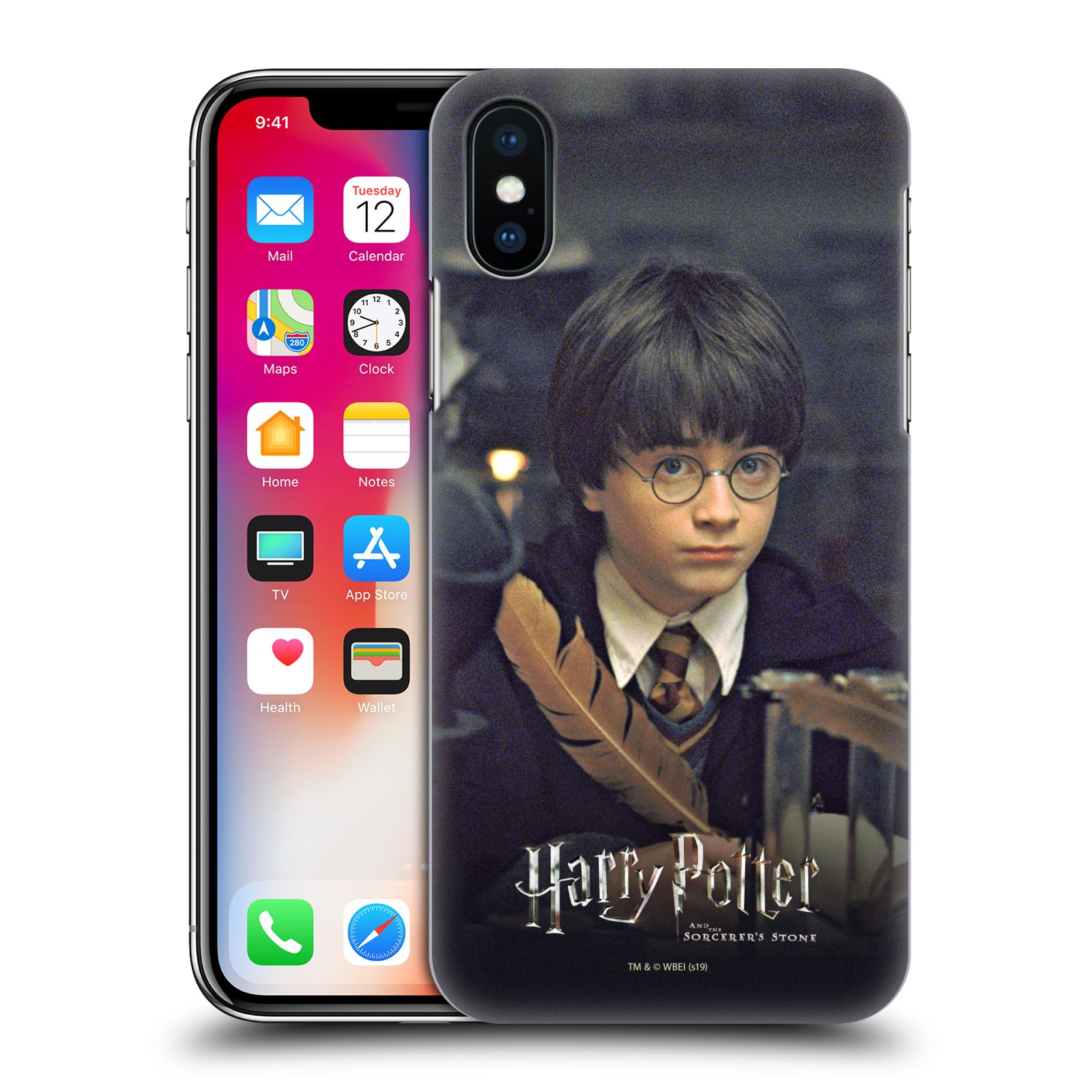 Pouzdro na mobil Apple Iphone X/XS - HEAD CASE - malý Harry Potter