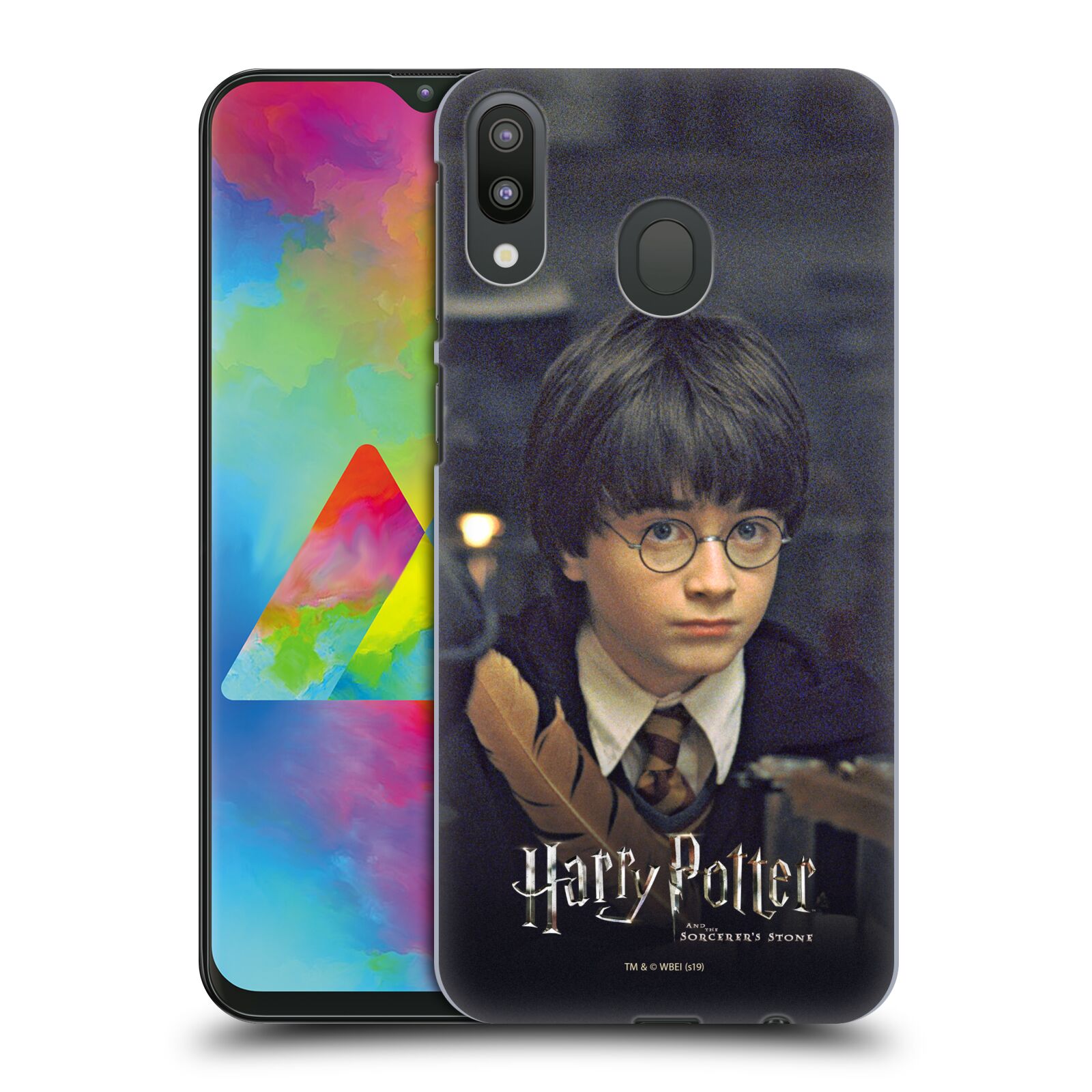 Pouzdro na mobil Samsung Galaxy M20 - HEAD CASE - malý Harry Potter