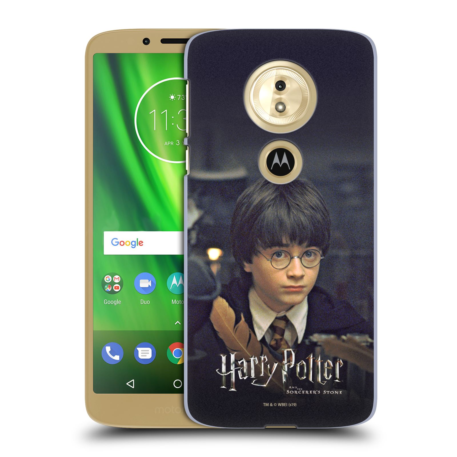 Pouzdro na mobil Motorola Moto E5 - HEAD CASE - malý Harry Potter