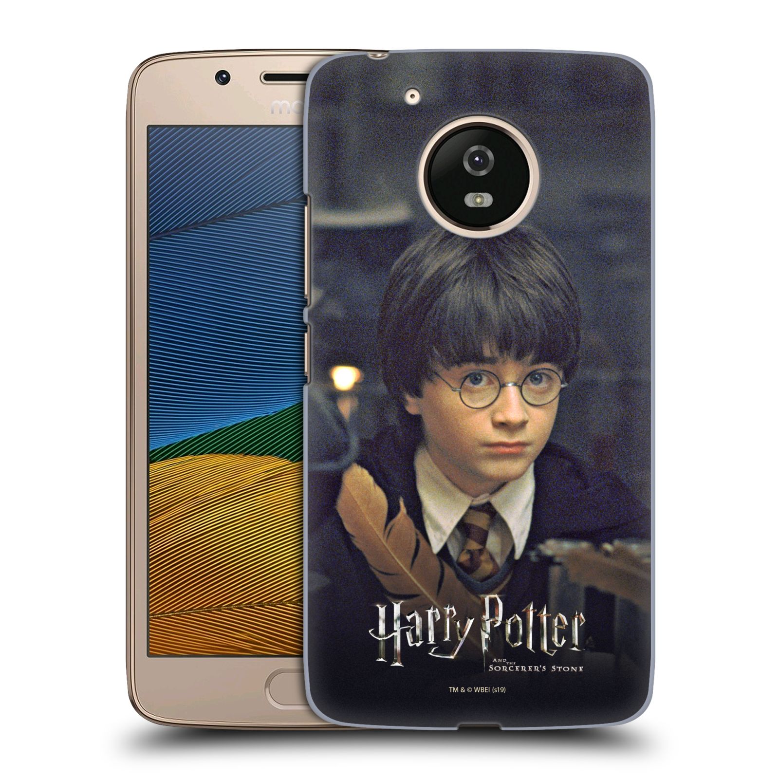Pouzdro na mobil Lenovo Moto G5 - HEAD CASE - malý Harry Potter