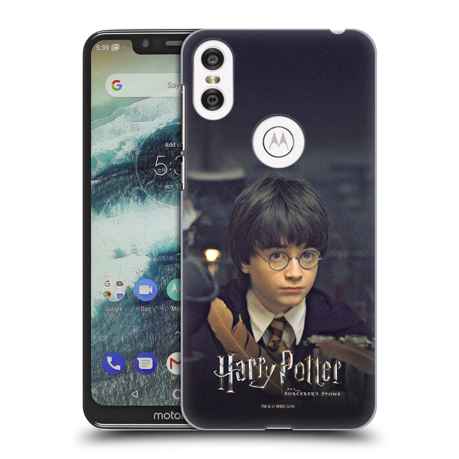 Pouzdro na mobil Motorola Moto ONE - HEAD CASE - malý Harry Potter