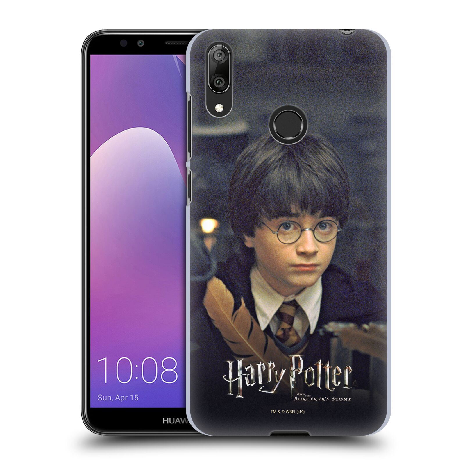 Pouzdro na mobil Huawei Y7 2019 - HEAD CASE - malý Harry Potter