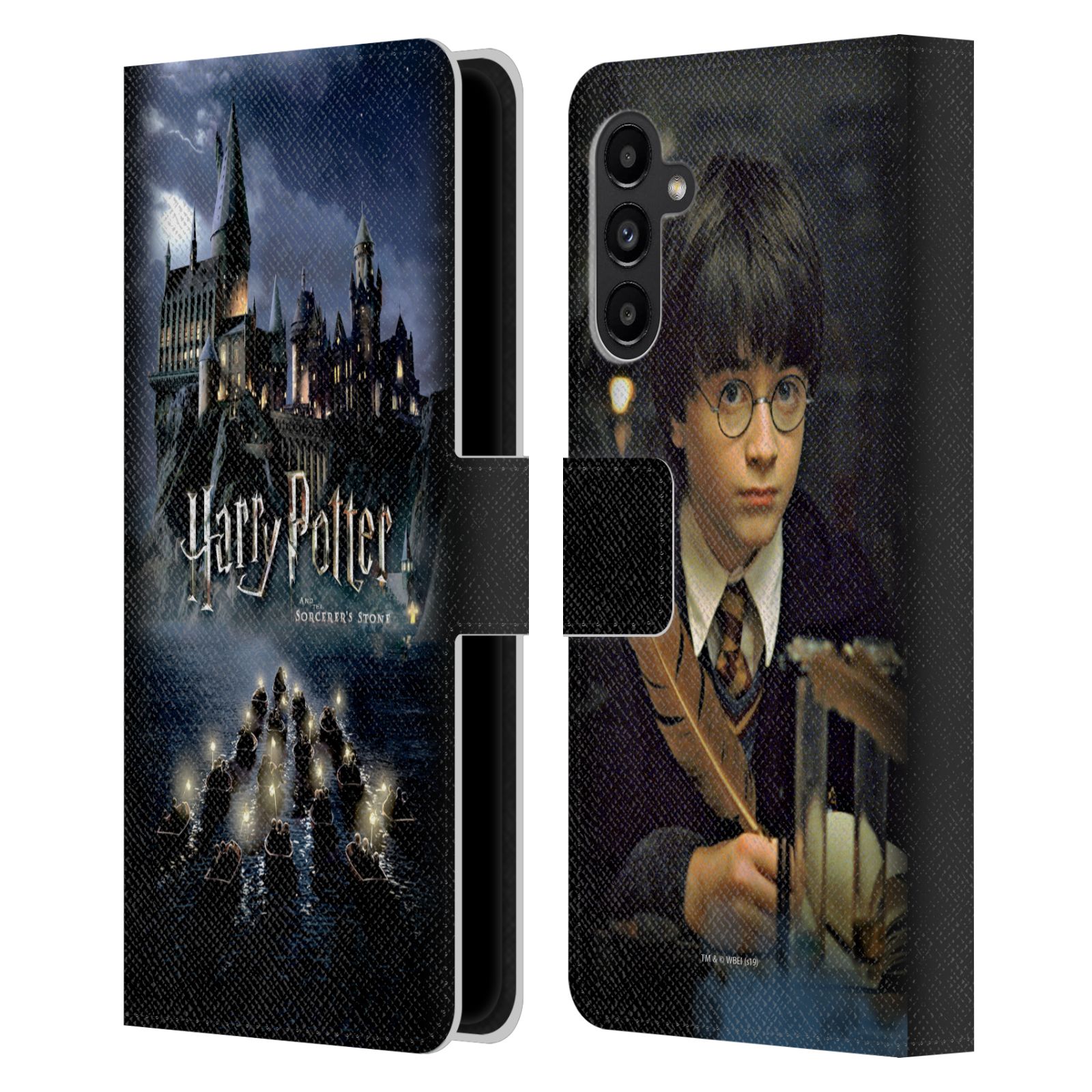 Pouzdro HEAD CASE na mobil Samsung Galaxy A13 5G - Harry Potter škola v bradavicích