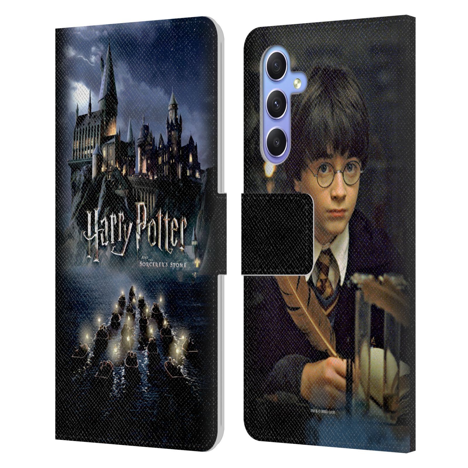 Pouzdro HEAD CASE na mobil Samsung Galaxy A34 5G - Harry Potter škola v bradavicích