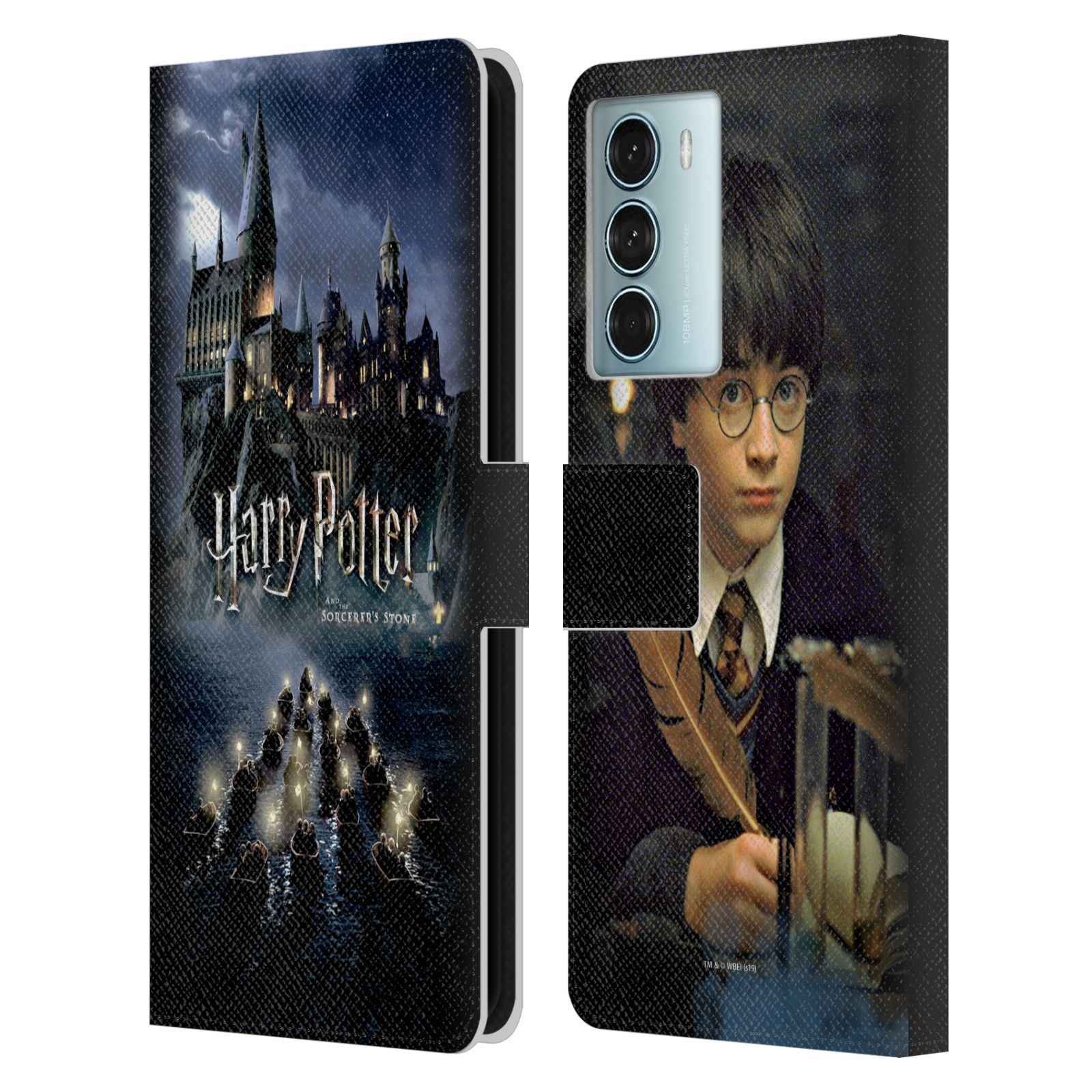 Pouzdro HEAD CASE na mobil Motorola Moto G200 5G - Harry Potter škola v bradavicích