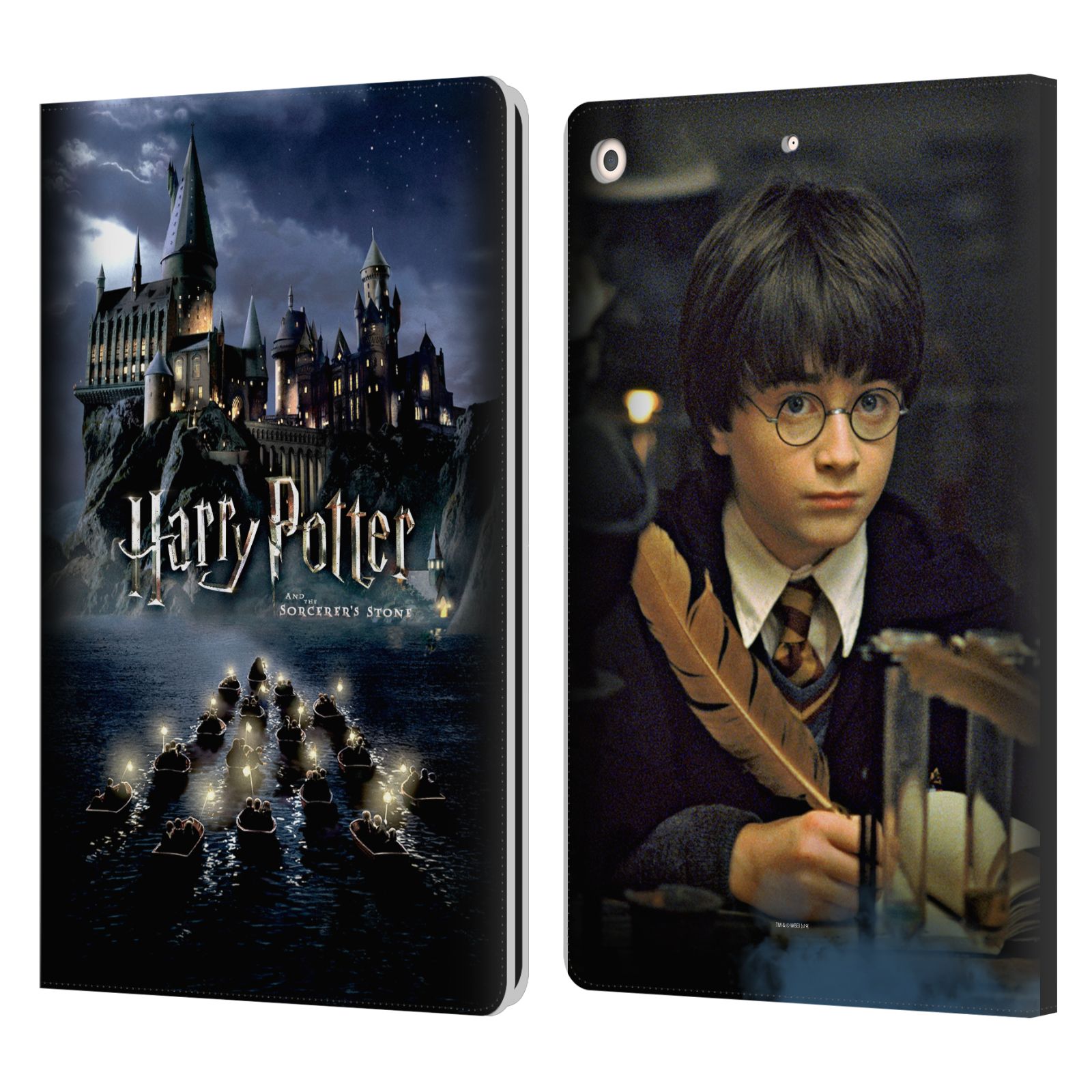 Pouzdro pro tablet Apple Ipad 10.2 - HEAD CASE - - Harry Potter škola v bradavicích