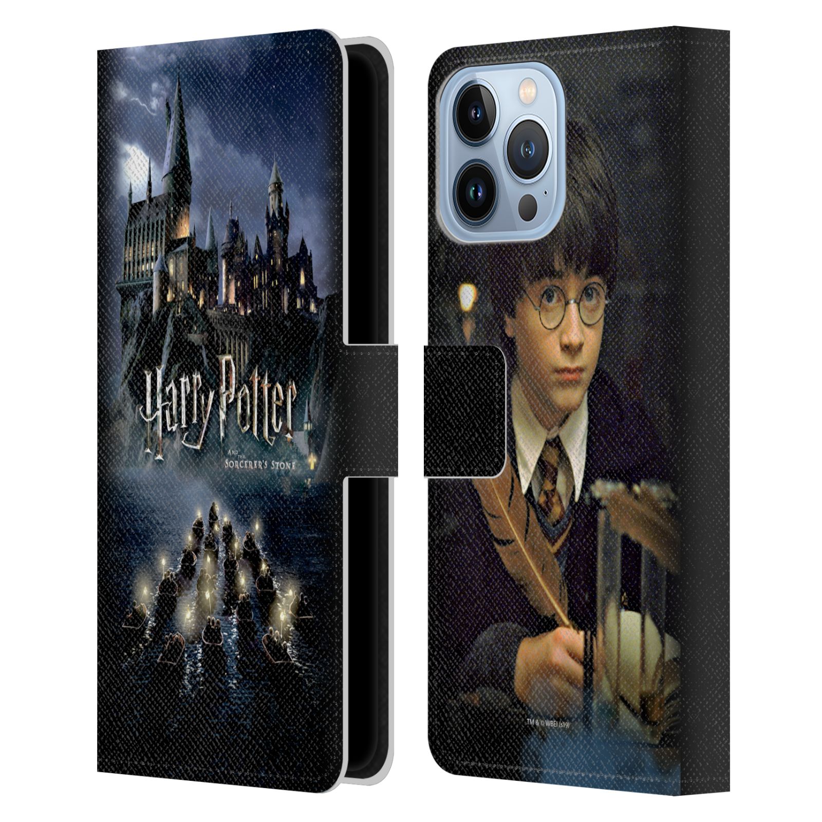 Pouzdro HEAD CASE na mobil Apple Iphone 13 PRO MAX - Harry Potter škola v bradavicích
