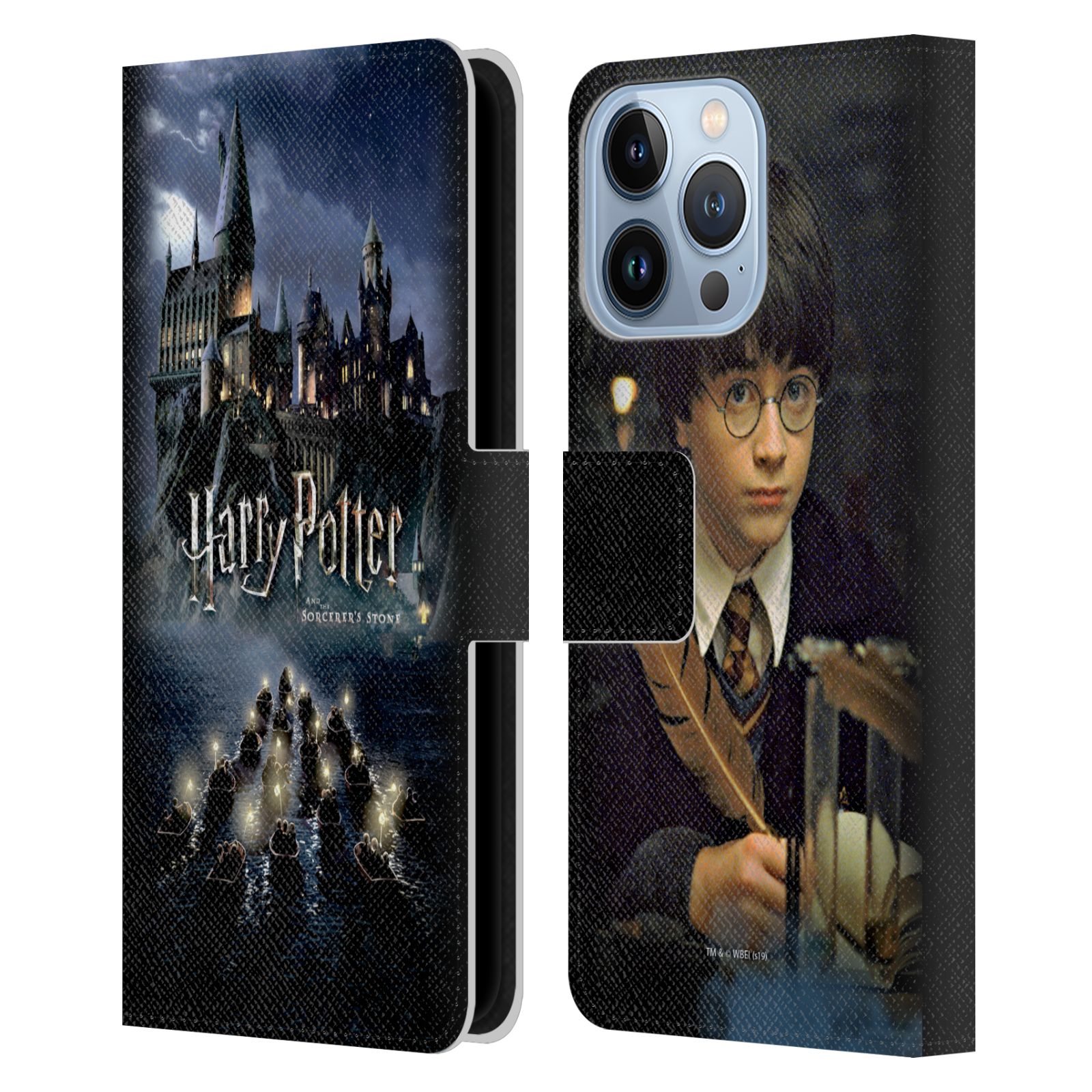 Pouzdro HEAD CASE na mobil Apple Iphone 13 PRO - Harry Potter škola v bradavicích
