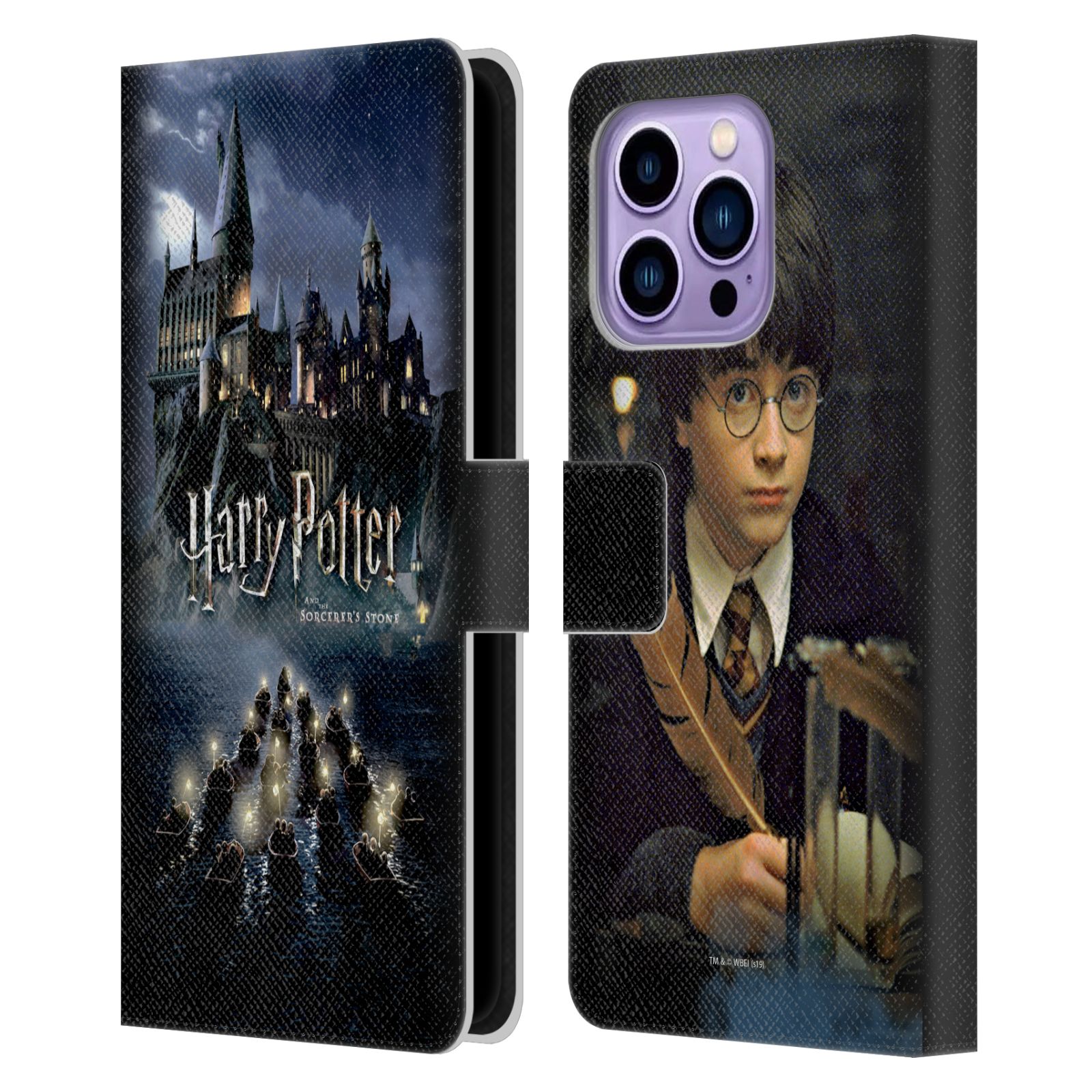Pouzdro HEAD CASE na mobil Apple Iphone 14 PRO MAX - Harry Potter škola v bradavicích