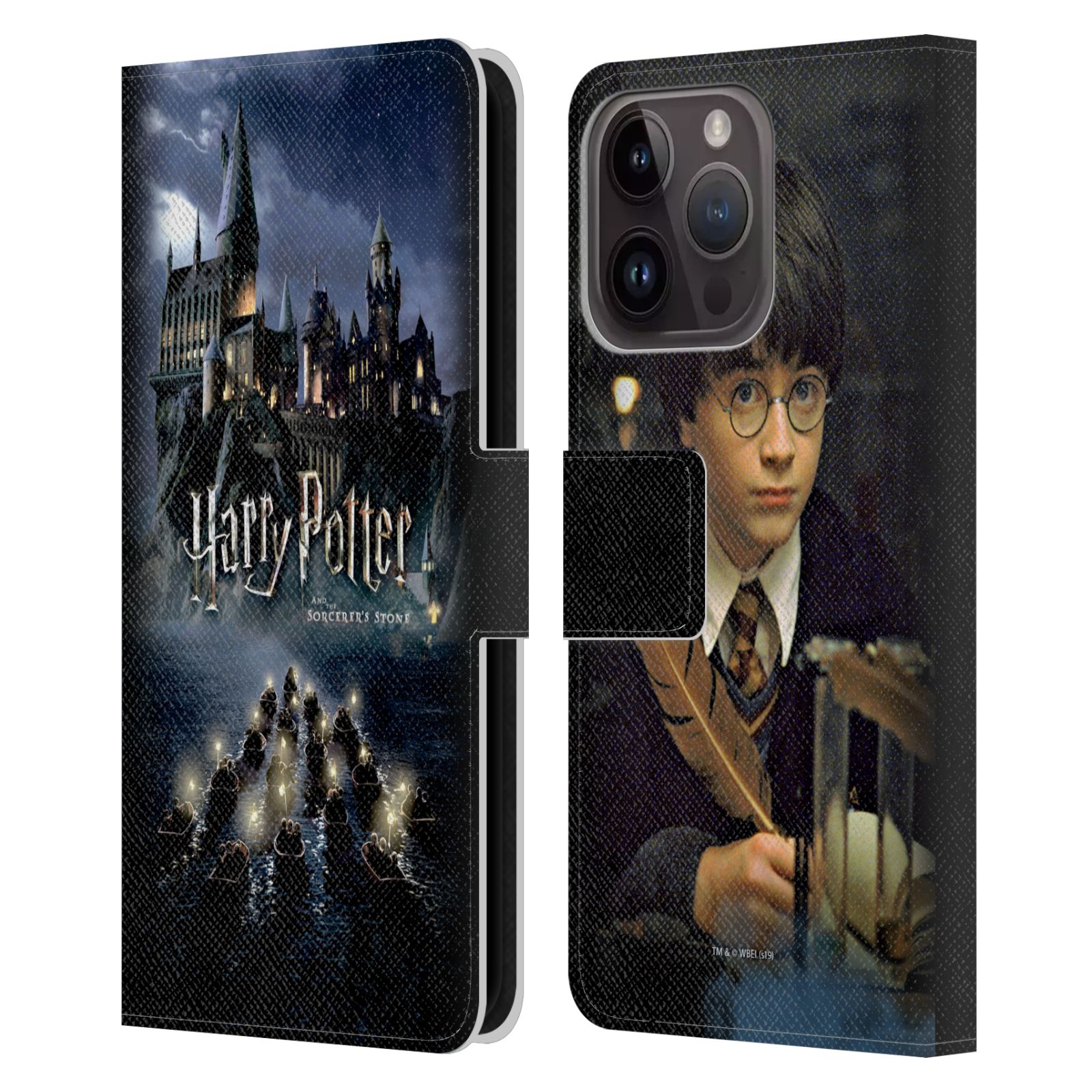 Pouzdro HEAD CASE na mobil Apple Iphone 15 PRO - Harry Potter škola v bradavicích