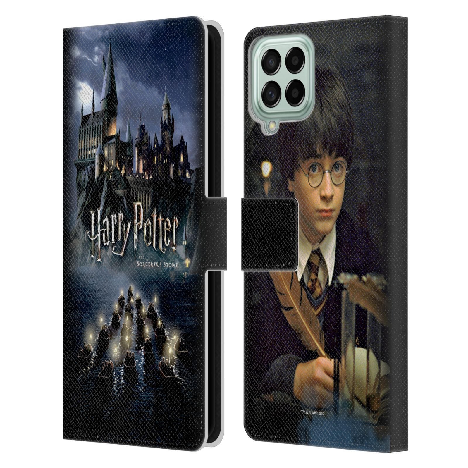 Pouzdro HEAD CASE na mobil Samsung Galaxy M33 5G - Harry Potter škola v bradavicích