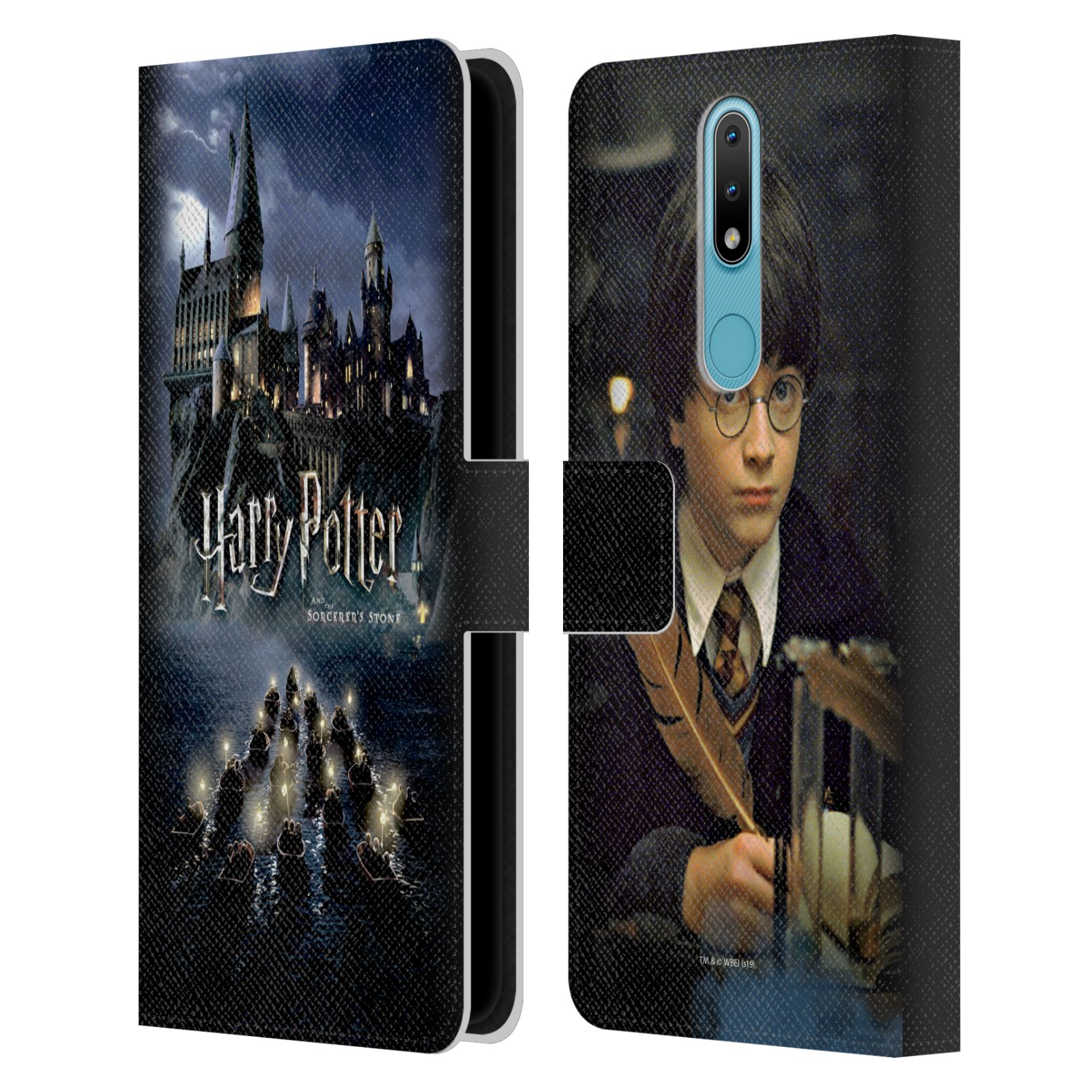 Pouzdro HEAD CASE na mobil Nokia 2.4 - Harry Potter škola v bradavicích