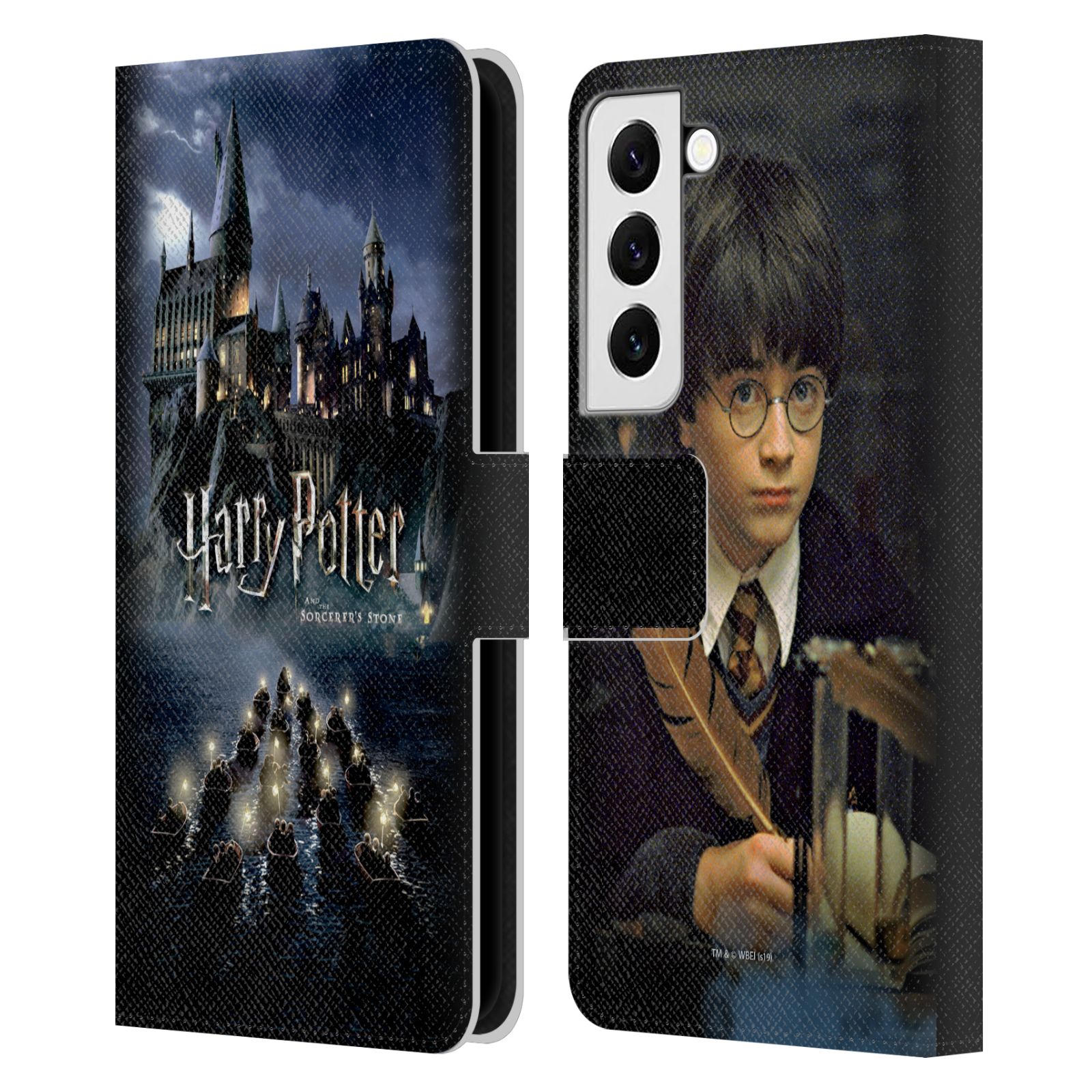Pouzdro HEAD CASE na mobil Samsung Galaxy S22 / S22 5G - Harry Potter škola v bradavicích