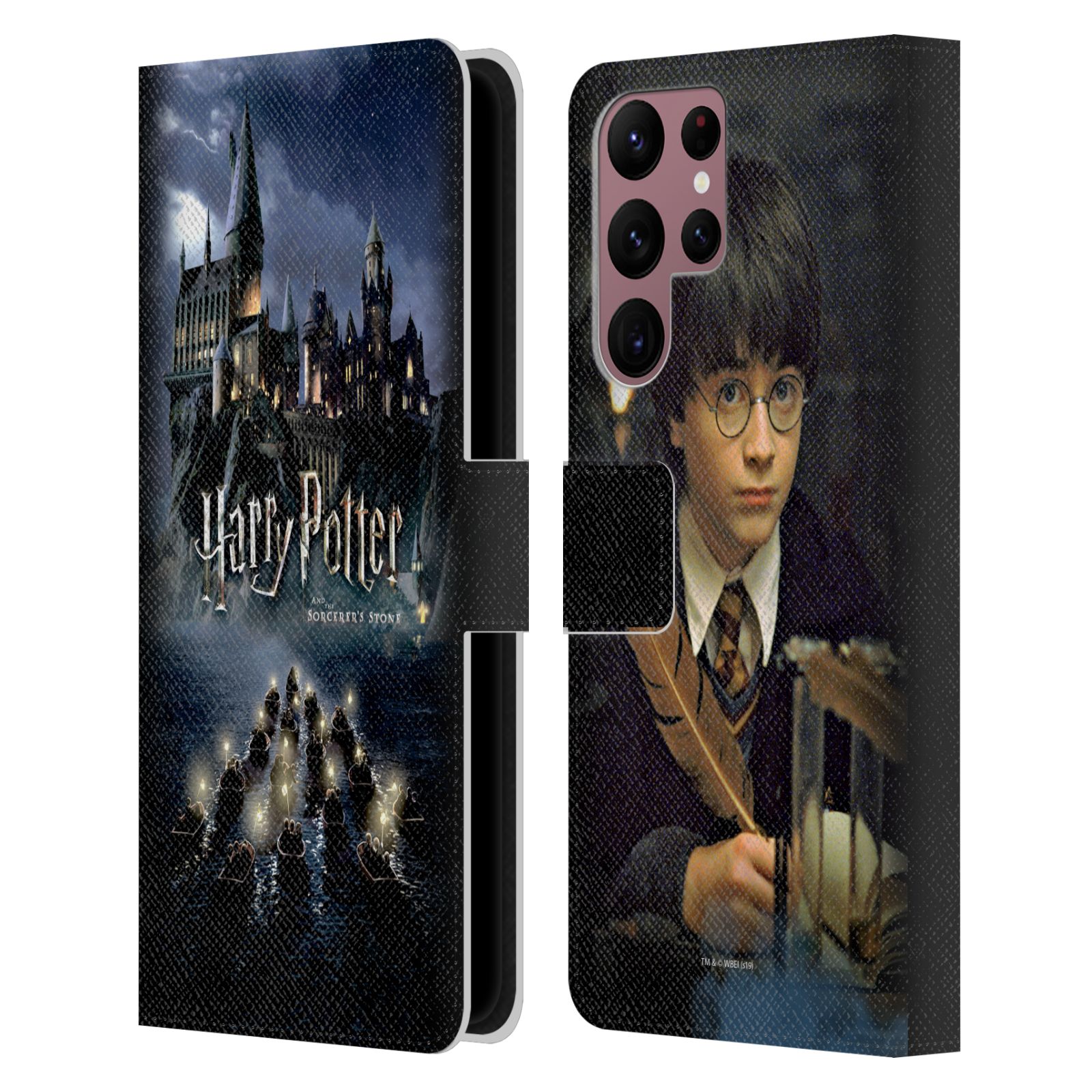 Pouzdro HEAD CASE na mobil Samsung Galaxy S22 ULTRA 5G - Harry Potter škola v bradavicích