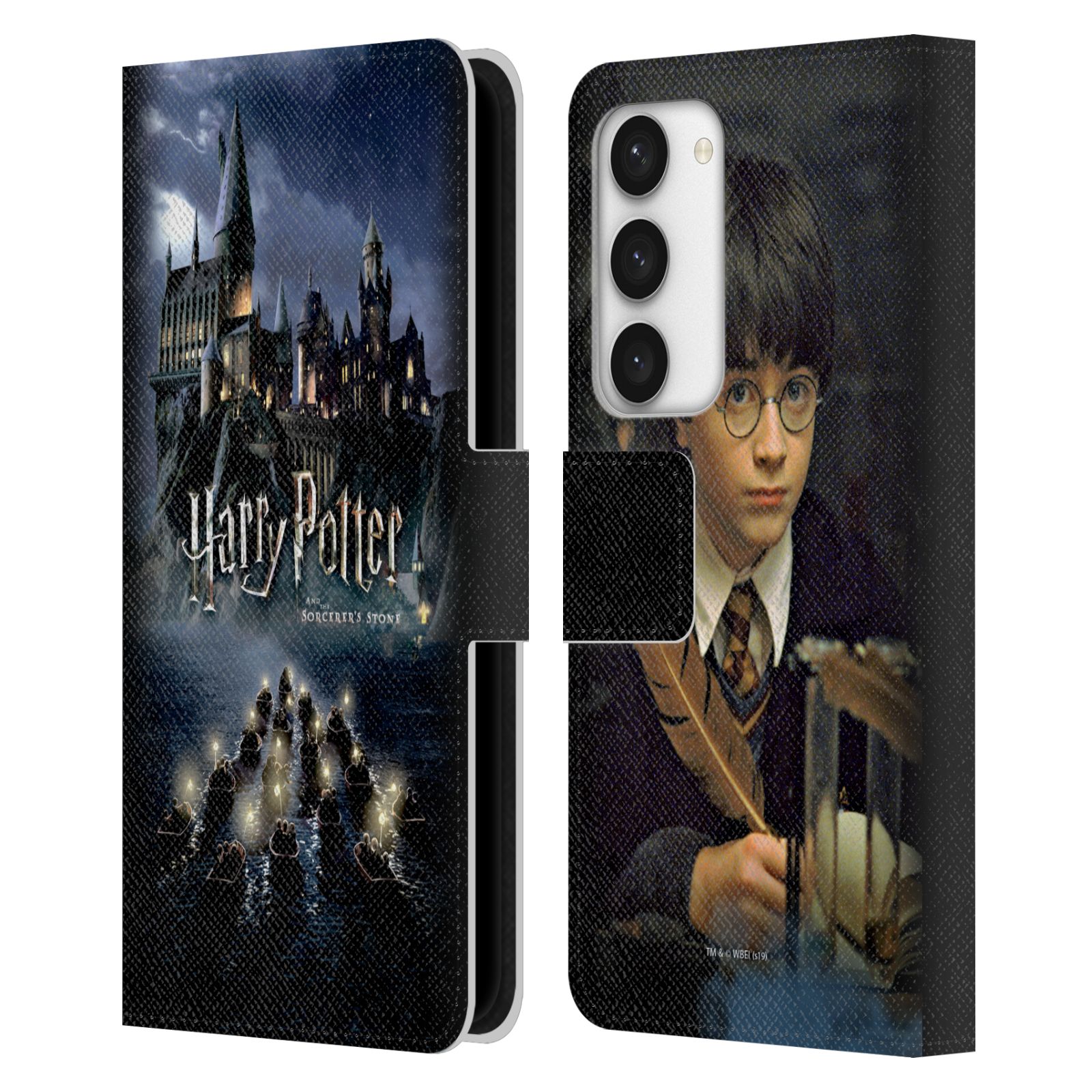 Pouzdro HEAD CASE na mobil Samsung Galaxy S23 5G - Harry Potter škola v bradavicích