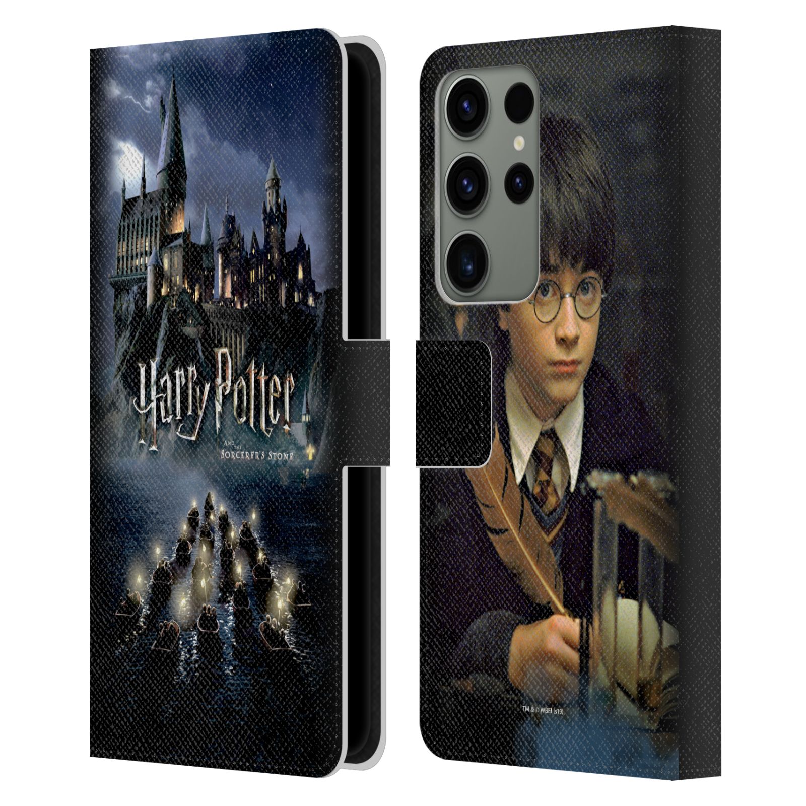 Pouzdro HEAD CASE na mobil Samsung Galaxy S23 ULTRA - Harry Potter škola v bradavicích
