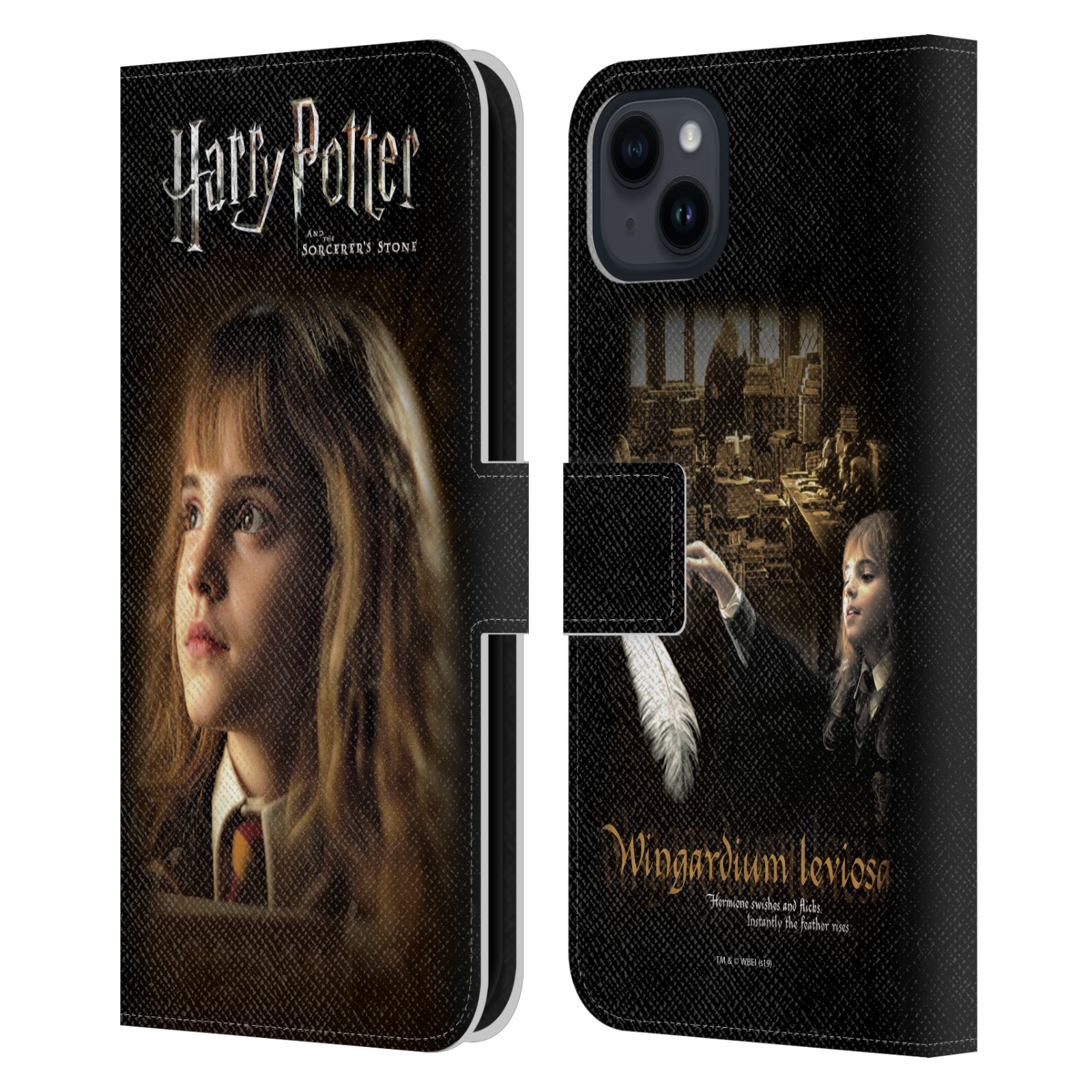 Pouzdro HEAD CASE na mobil Apple Iphone 15 PLUS - Harry Potter - Hermiona
