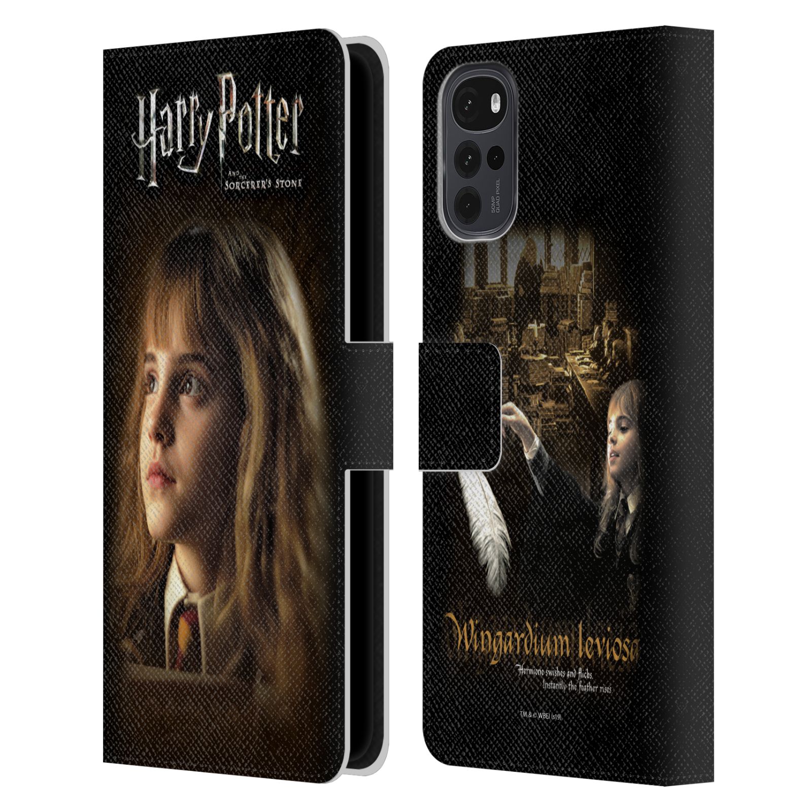 Pouzdro HEAD CASE na mobil Motorola Moto G22 - Harry Potter - Hermiona
