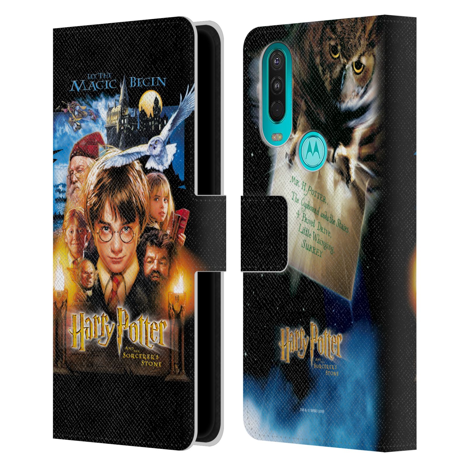Pouzdro HEAD CASE na mobil Motorola One Action - Harry Potter - filmový plakát