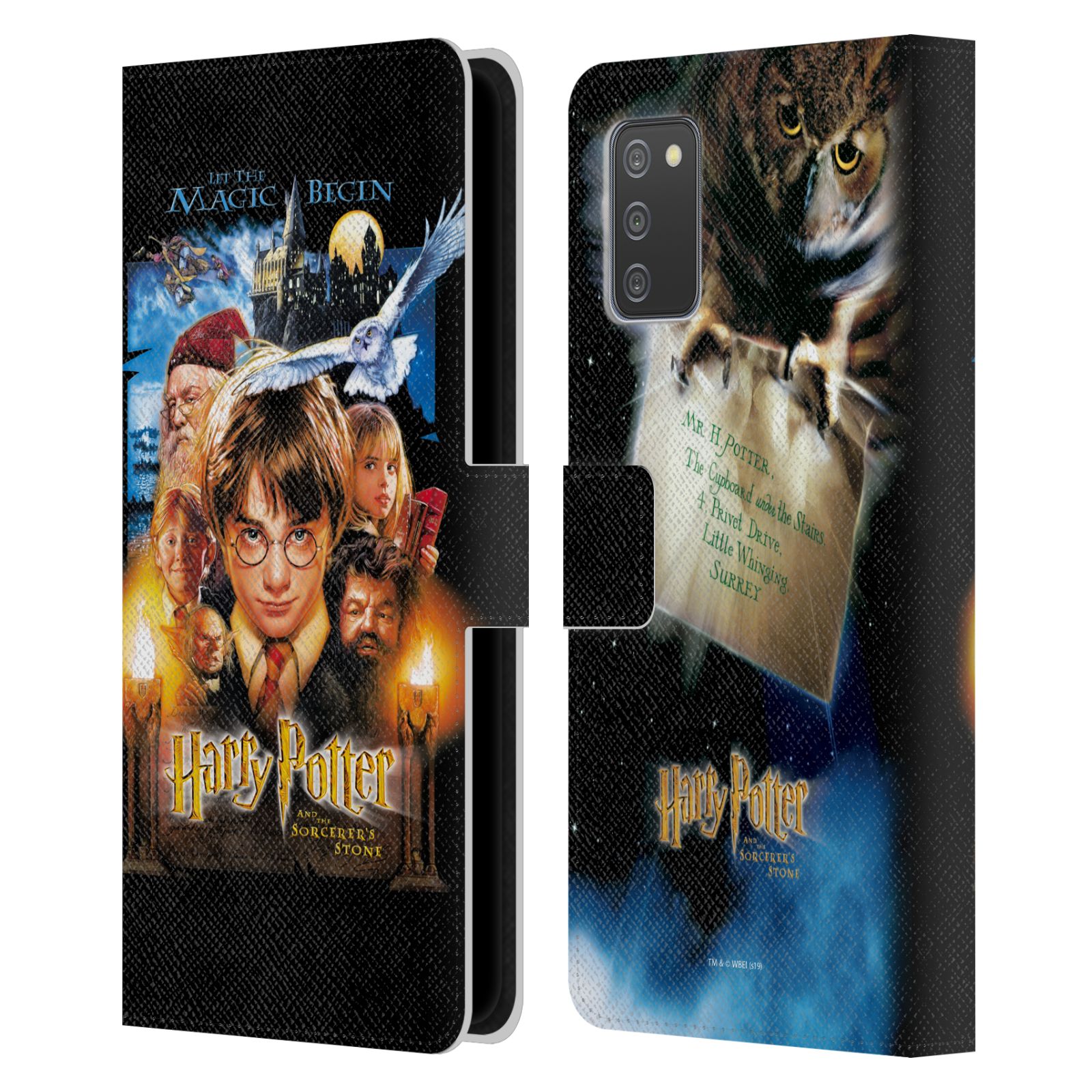 Pouzdro HEAD CASE na mobil Samsung Galaxy A02s - Harry Potter - filmový plakát