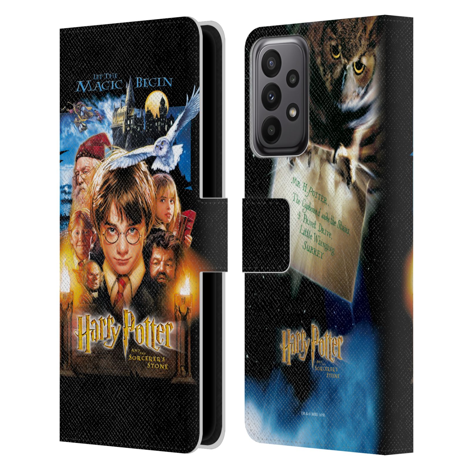 Pouzdro HEAD CASE na mobil Samsung Galaxy A23 - Harry Potter - filmový plakát