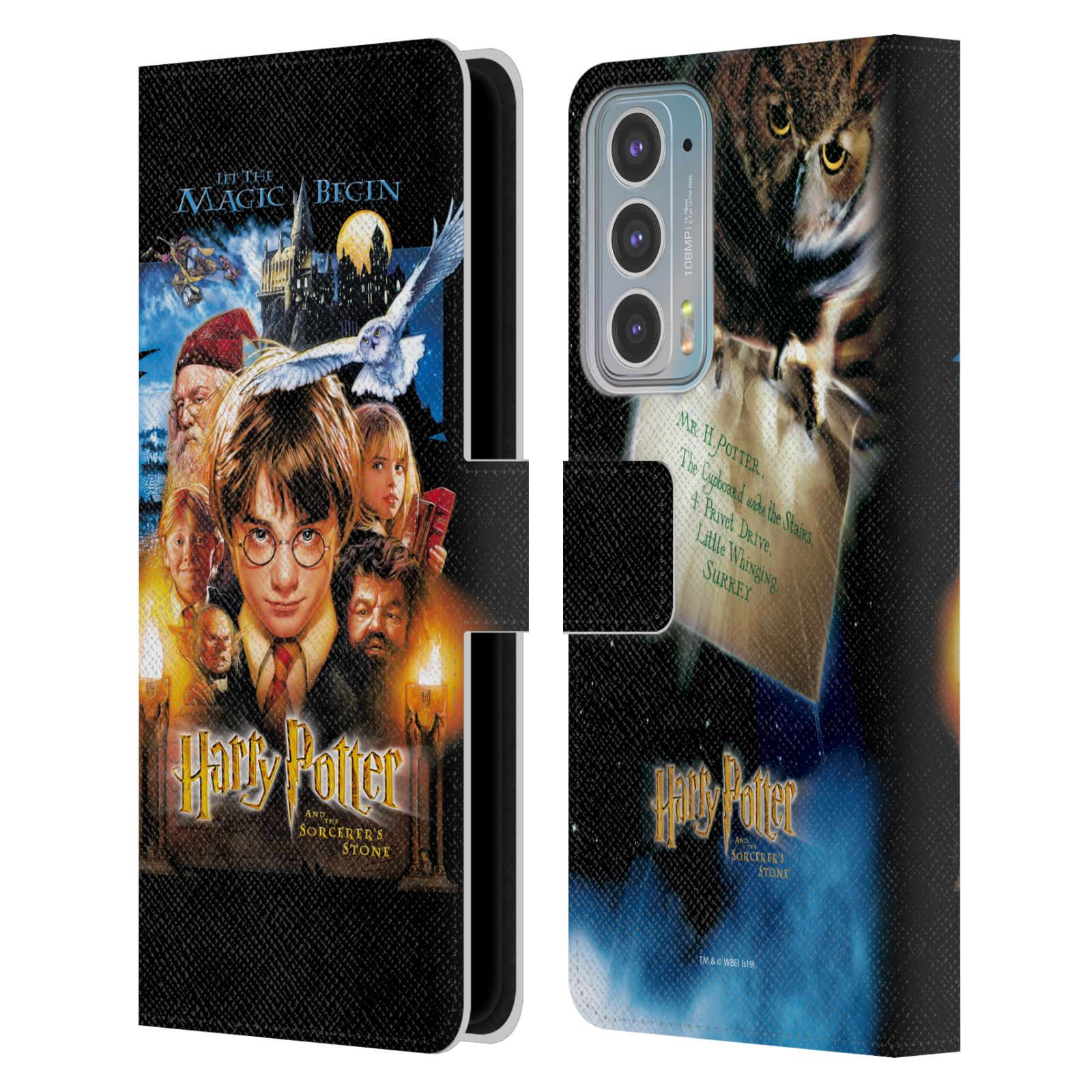 Pouzdro HEAD CASE na mobil Motorola EDGE 20 - Harry Potter - filmový plakát