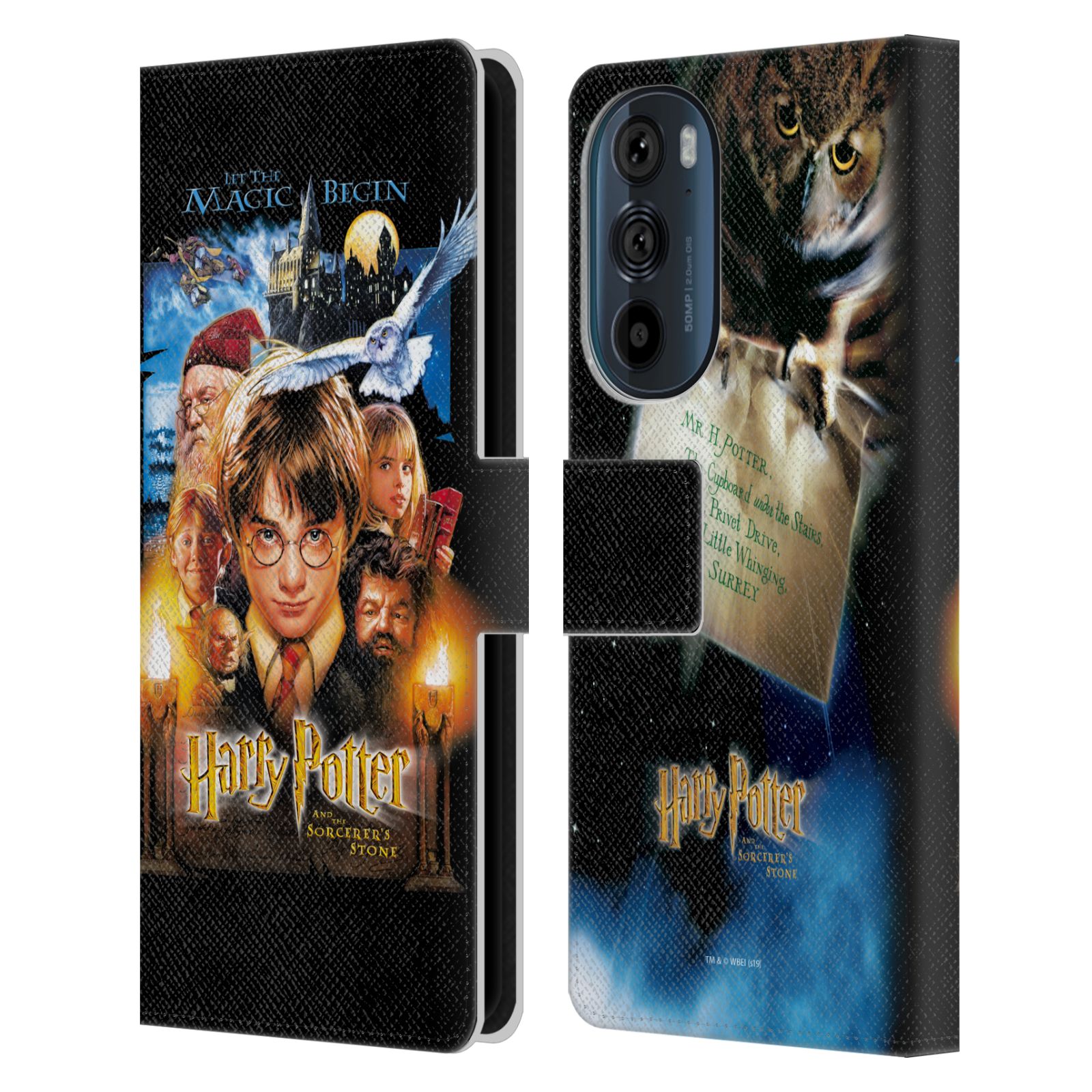Pouzdro HEAD CASE na mobil Motorola EDGE 30 - Harry Potter - filmový plakát