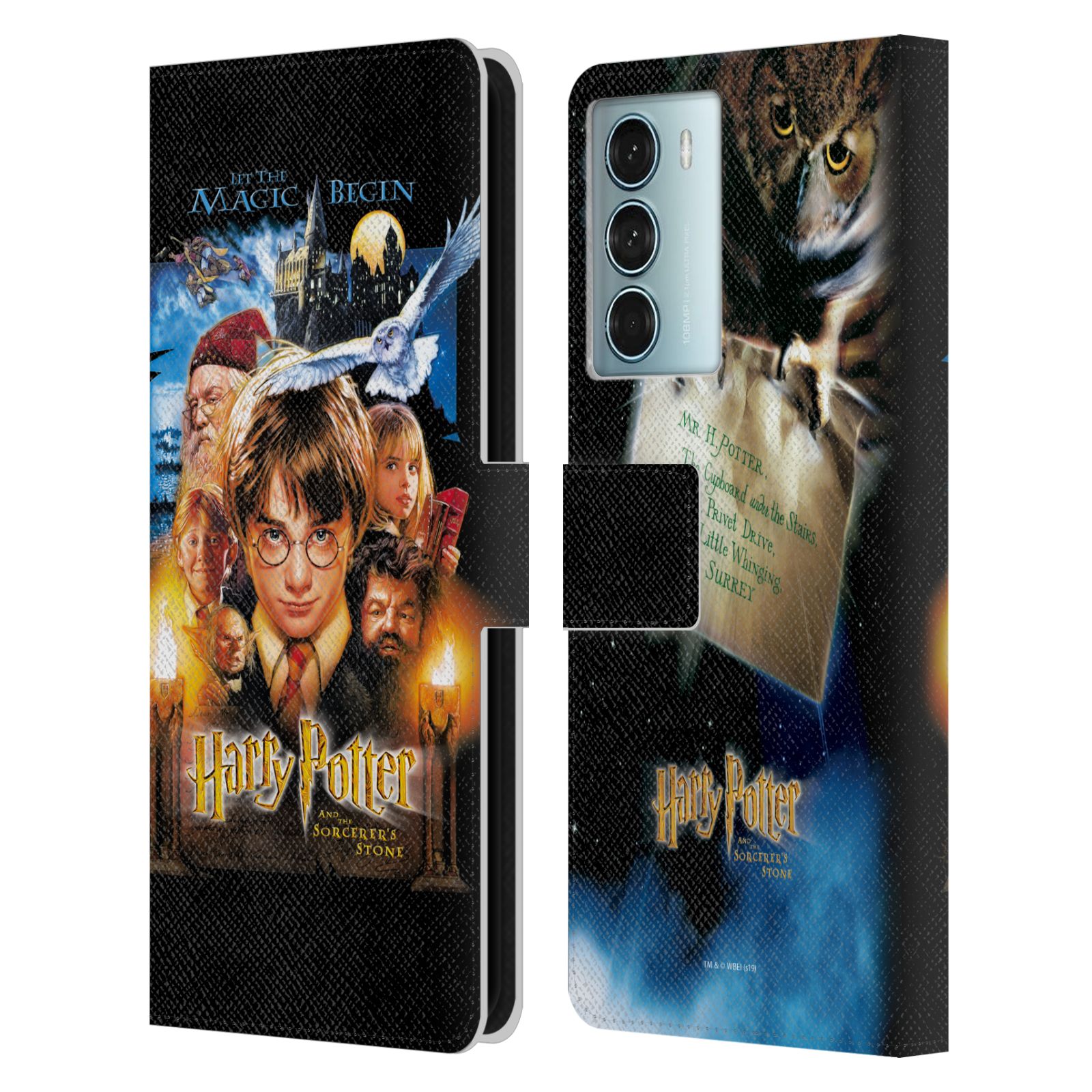 Pouzdro HEAD CASE na mobil Motorola Moto G200 5G - Harry Potter - filmový plakát