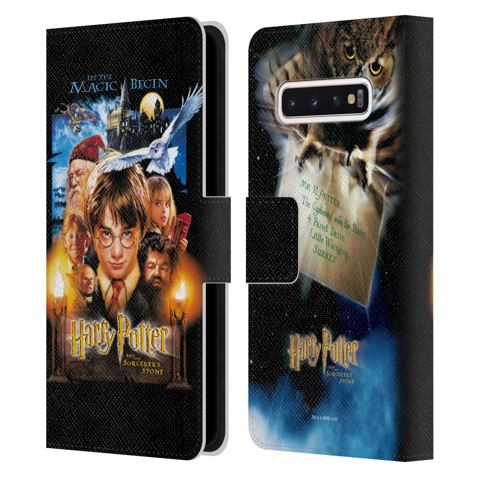 Pouzdro HEAD CASE na mobil Samsung Galaxy S10 - Harry Potter - filmový plakát