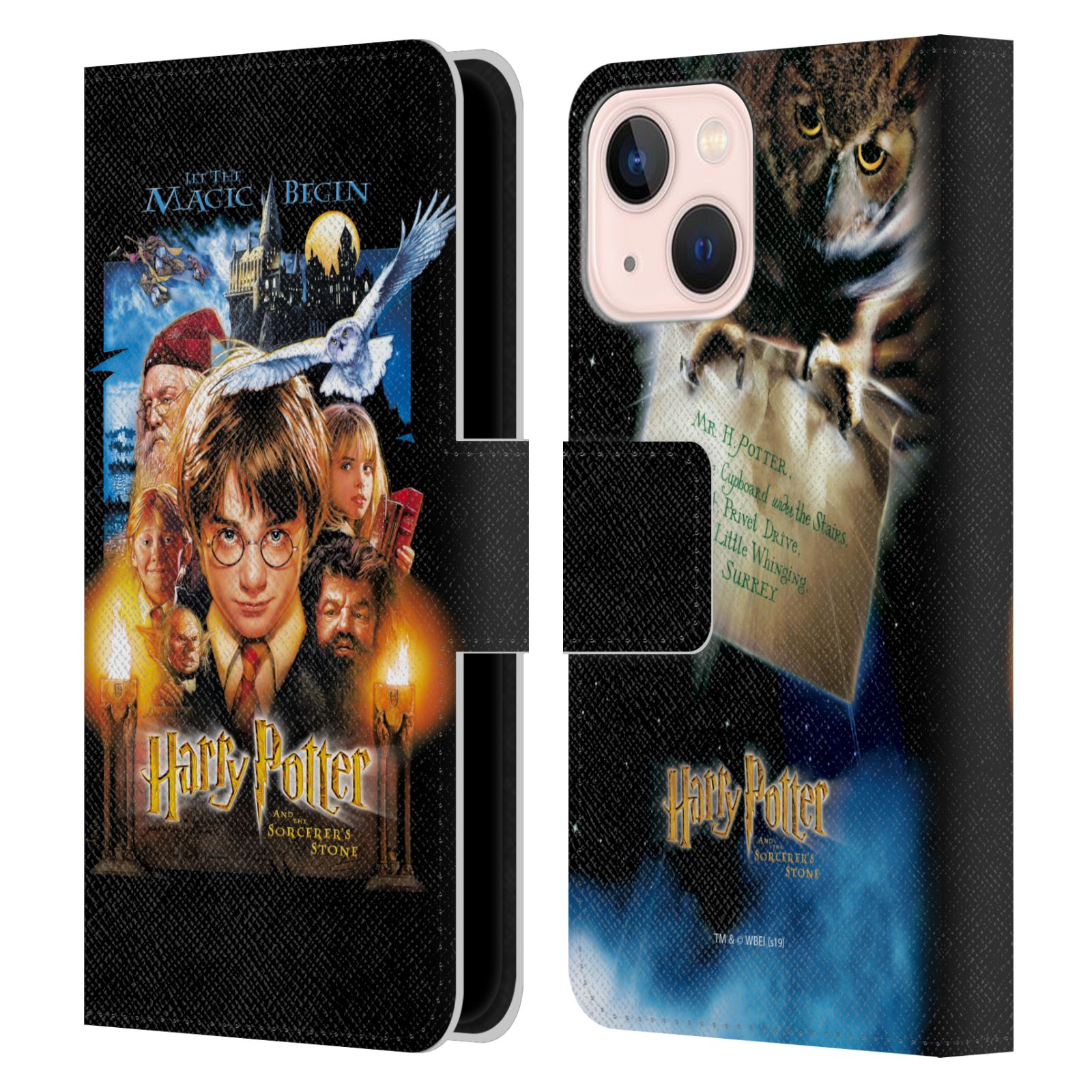Pouzdro HEAD CASE na mobil Apple Iphone 13 MINI - Harry Potter - filmový plakát