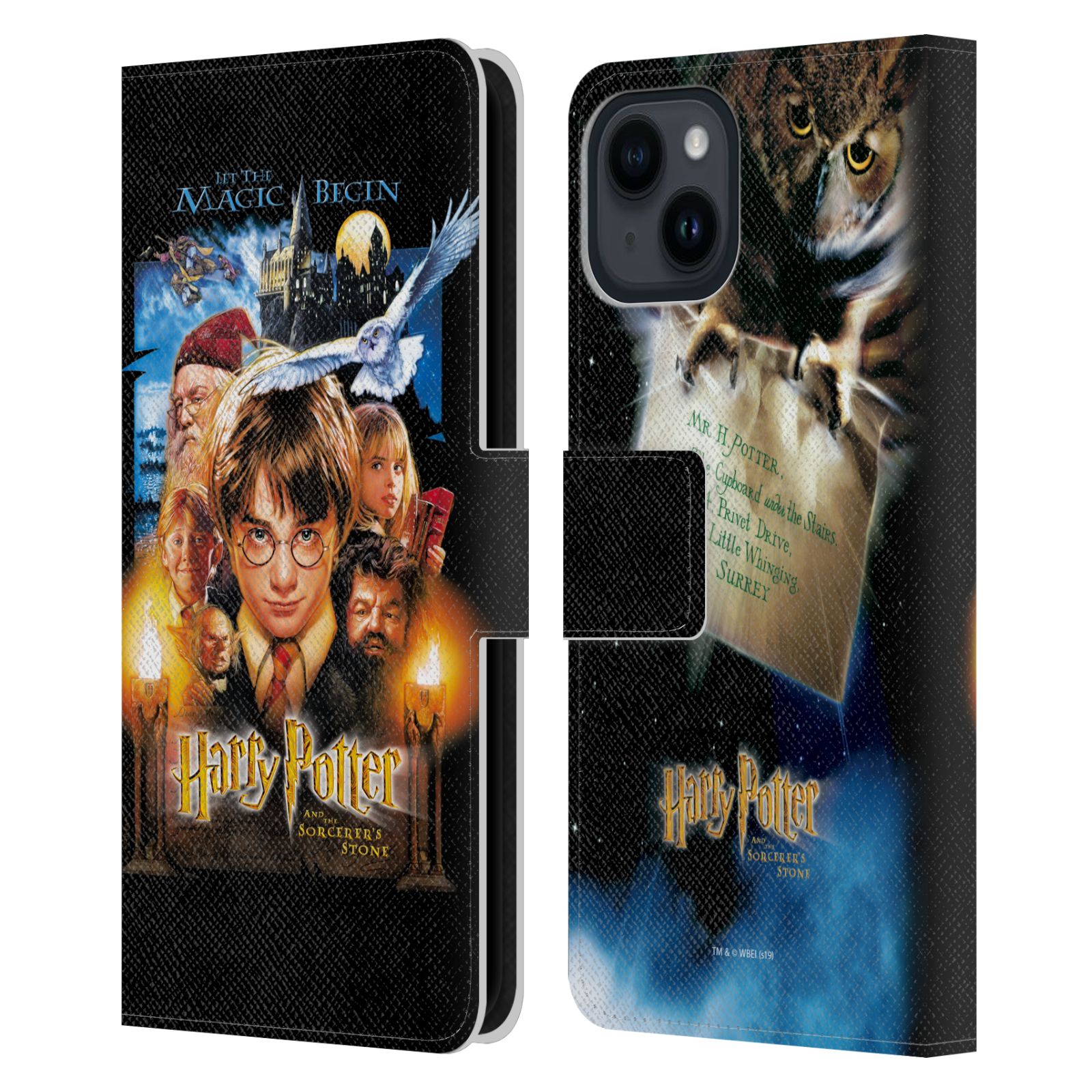 Pouzdro HEAD CASE na mobil Apple Iphone 15 - Harry Potter - filmový plakát