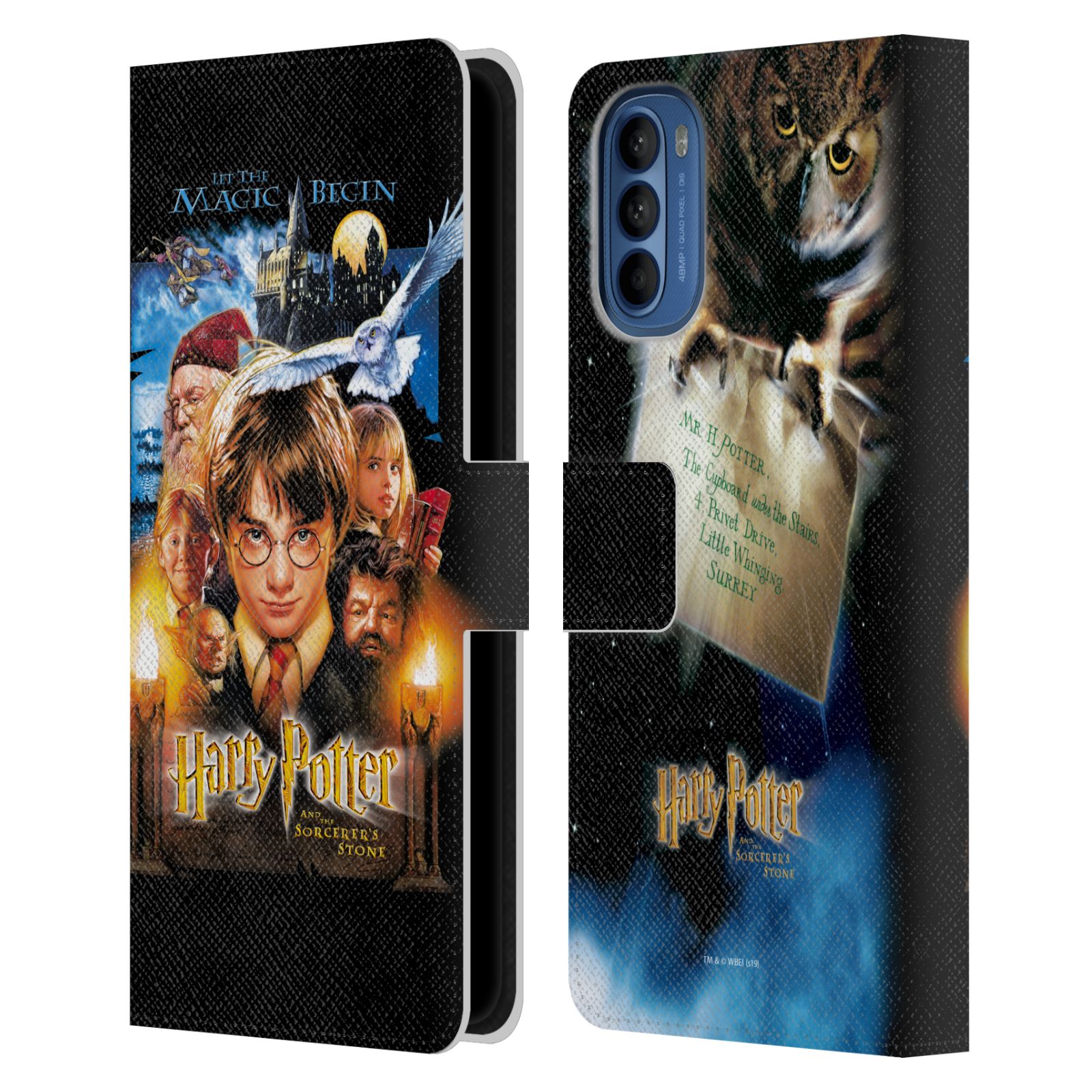 Pouzdro HEAD CASE na mobil Motorola Moto G41 - Harry Potter - filmový plakát