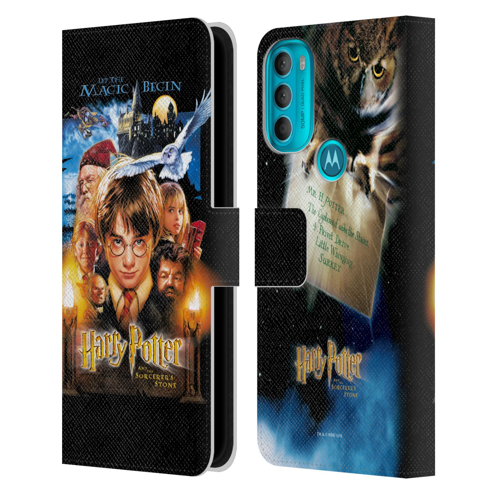 Pouzdro HEAD CASE na mobil Motorola Moto G71 5G - Harry Potter - filmový plakát