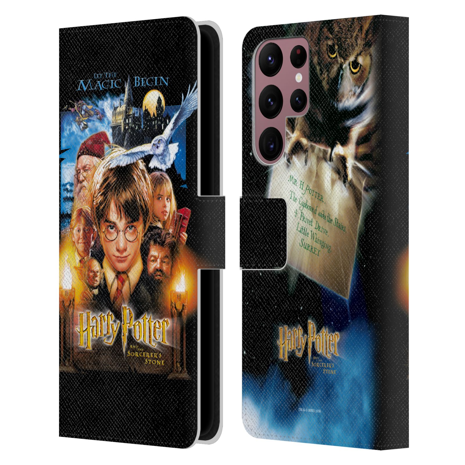 Pouzdro HEAD CASE na mobil Samsung Galaxy S22 ULTRA 5G - Harry Potter - filmový plakát