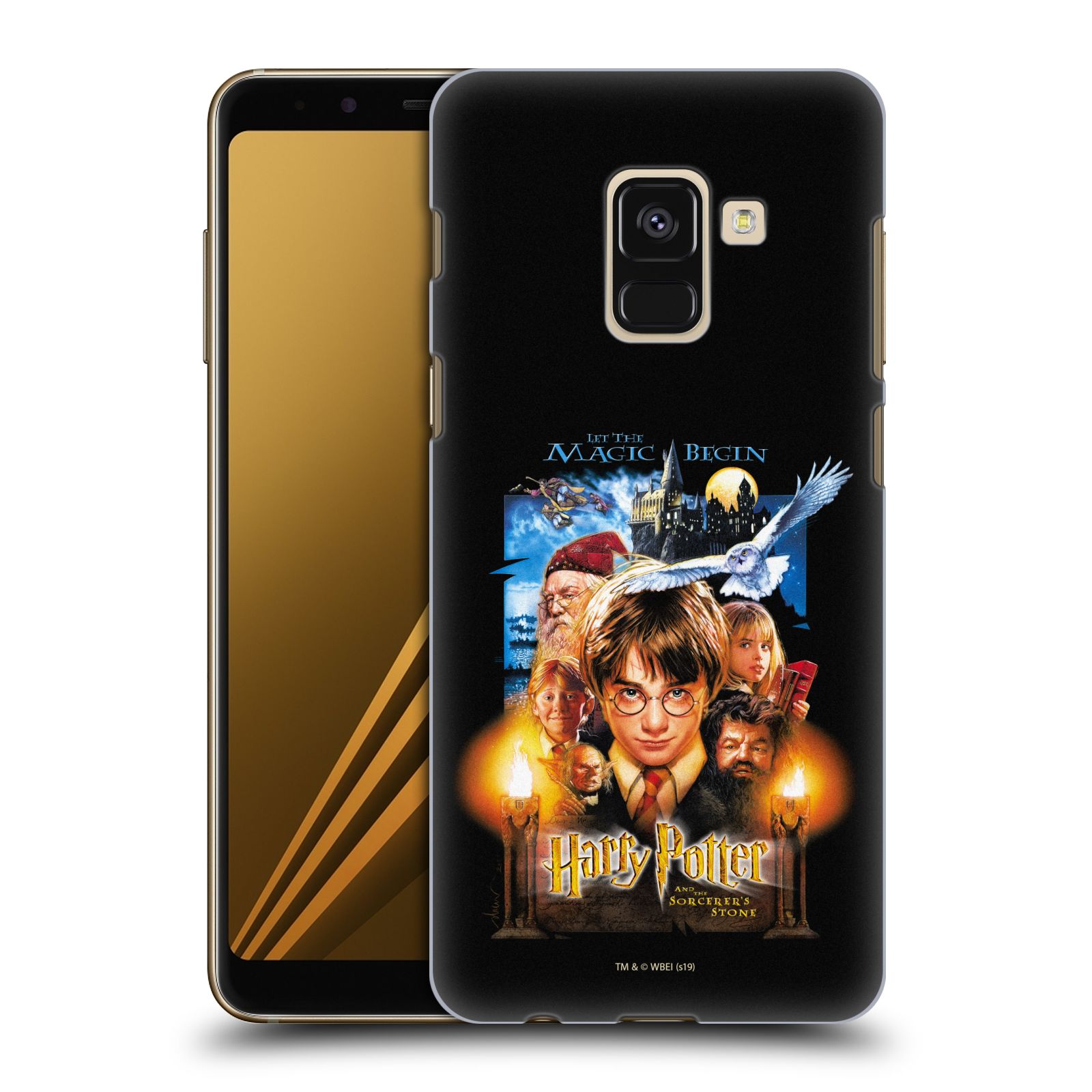 Pouzdro na mobil Samsung Galaxy A8+ 2018, A8 PLUS 2018 - HEAD CASE - Harry Potter - Kámen Mudrců