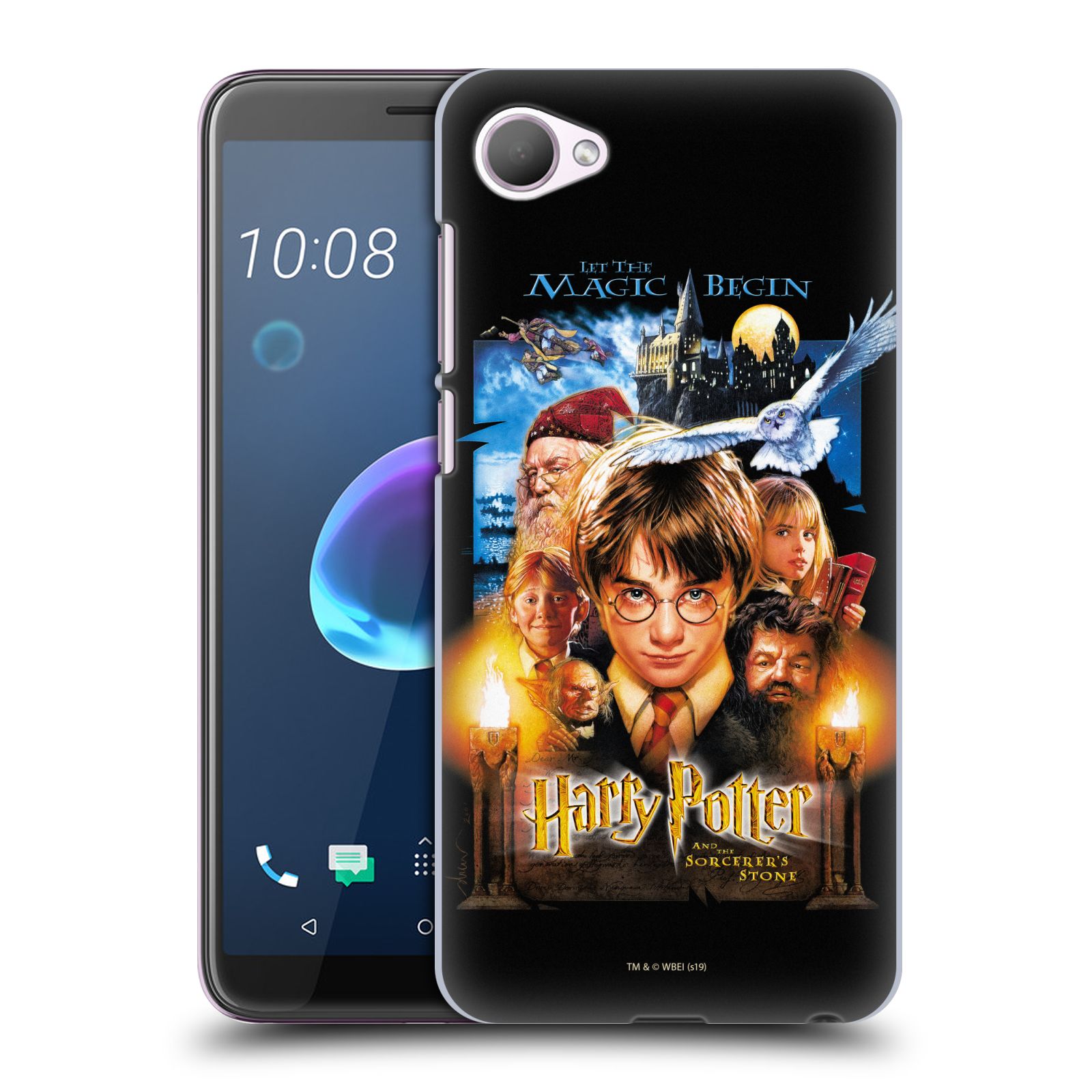 Pouzdro na mobil HTC Desire 12 / Desire 12 DUAL SIM - HEAD CASE - Harry Potter - Kámen Mudrců