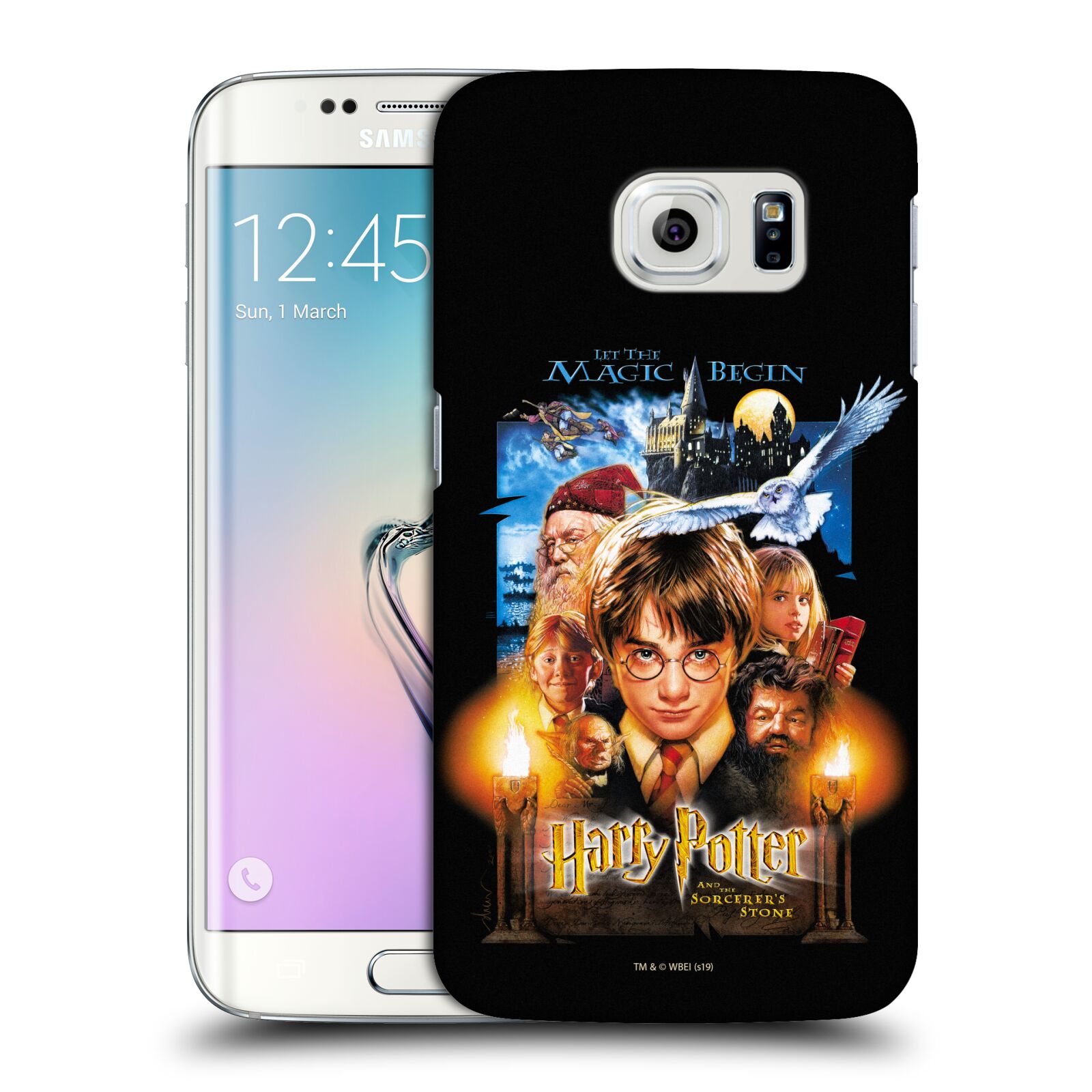 Pouzdro na mobil Samsung Galaxy S6 EDGE - HEAD CASE - Harry Potter - Kámen Mudrců