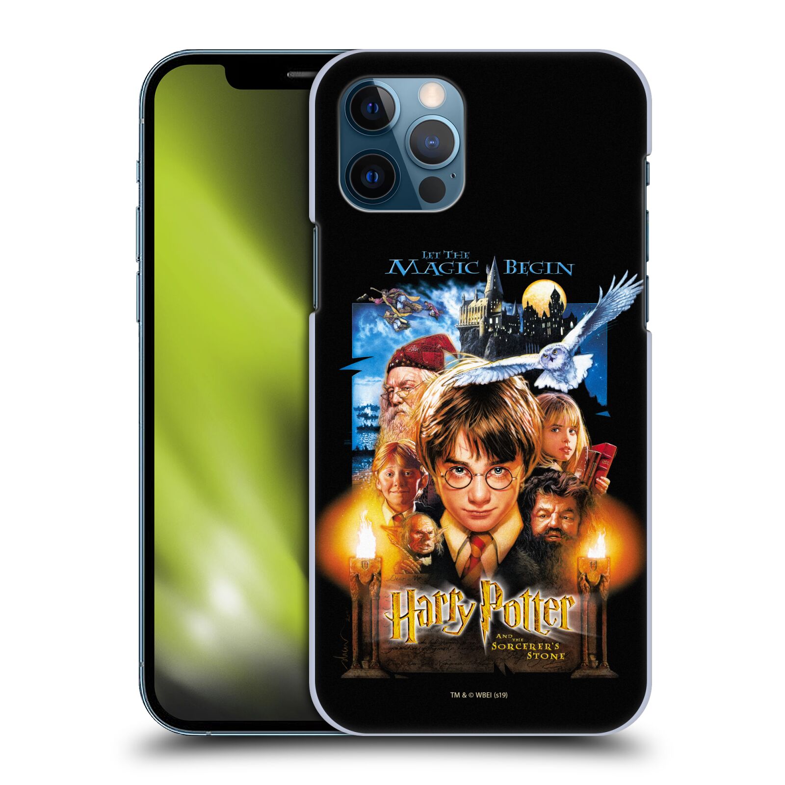 Pouzdro na mobil Apple Iphone 12 / 12 PRO - HEAD CASE - Harry Potter - Kámen Mudrců