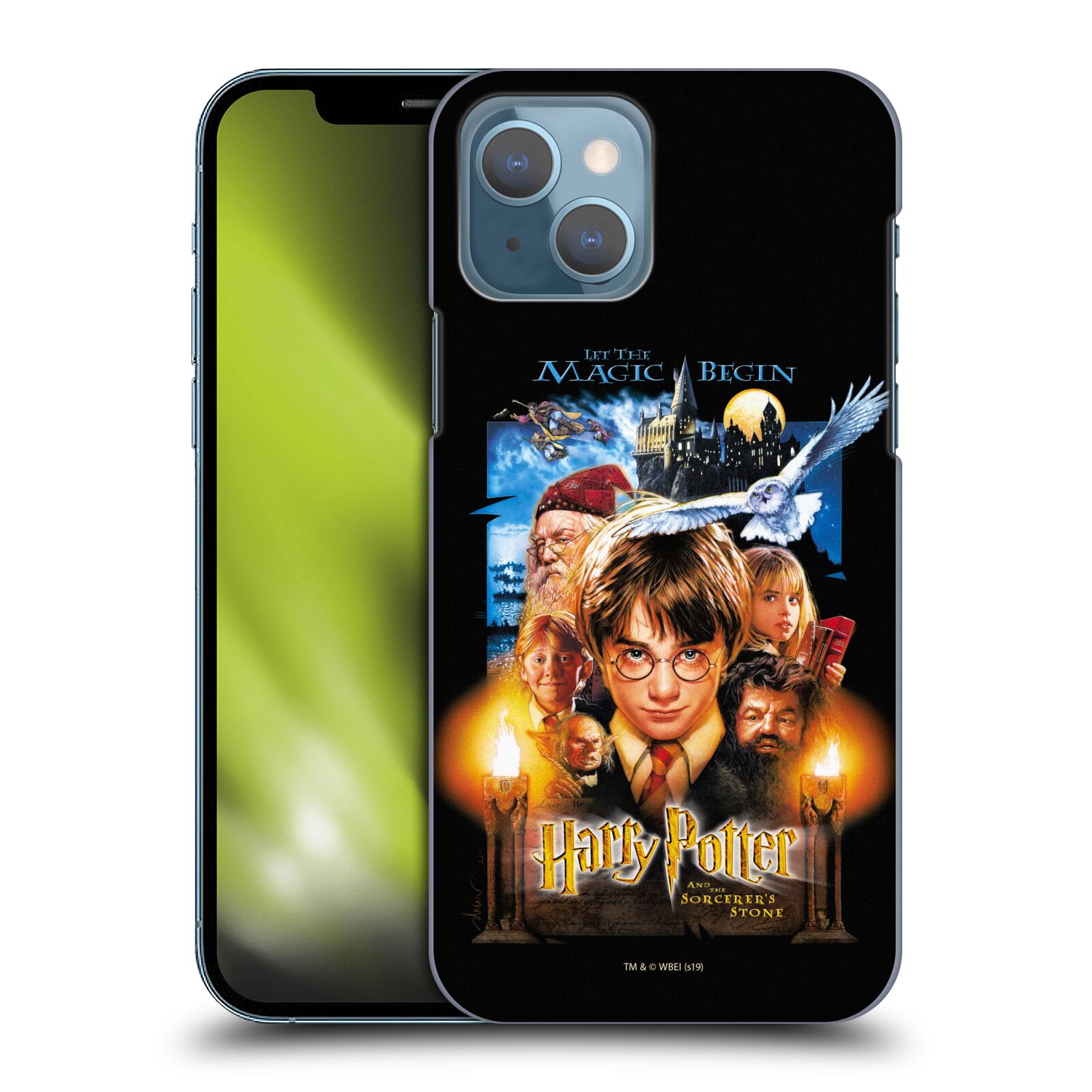 Pouzdro na mobil Apple Iphone 13 - HEAD CASE - Harry Potter - Kámen Mudrců