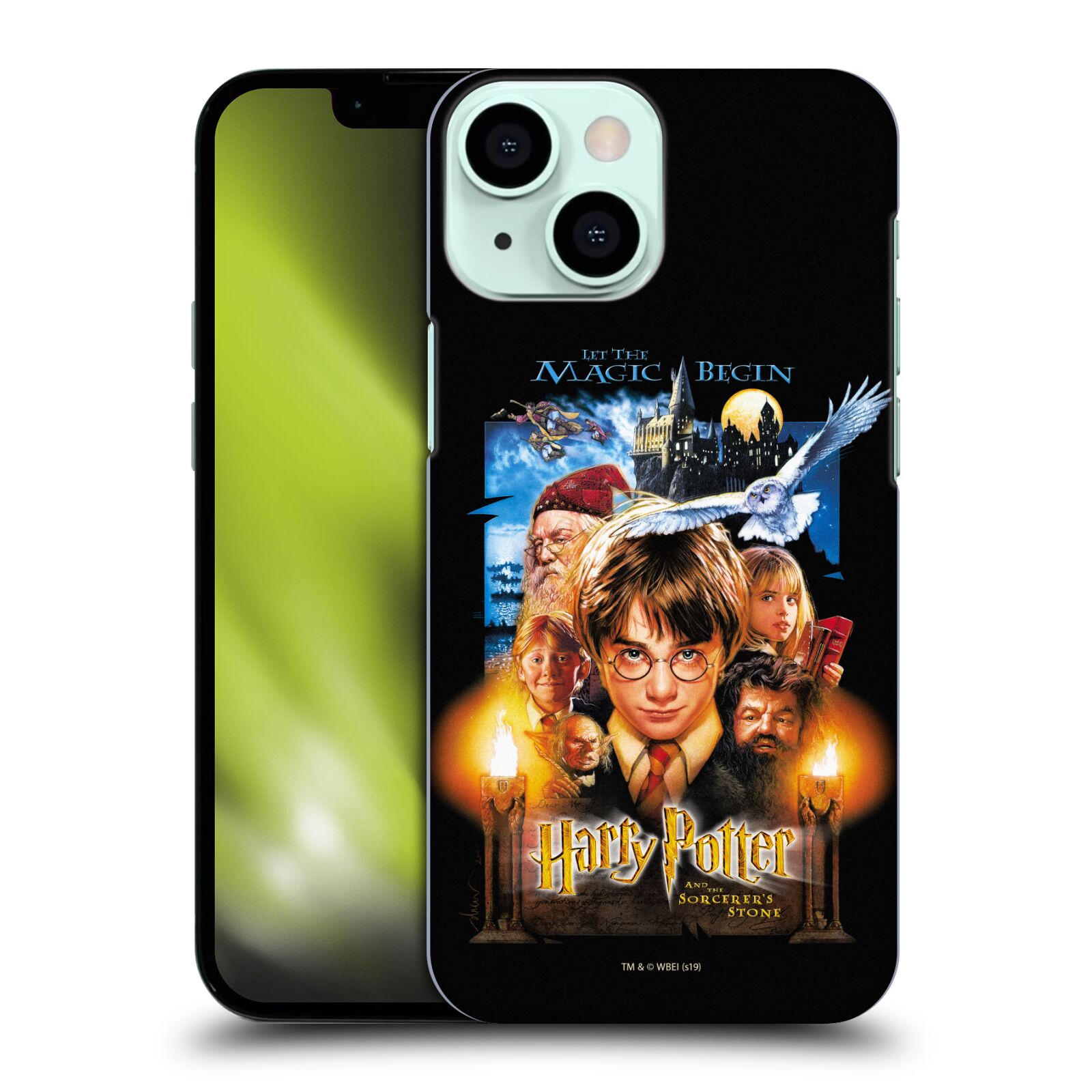 Pouzdro na mobil Apple Iphone 13 MINI - HEAD CASE - Harry Potter - Kámen Mudrců