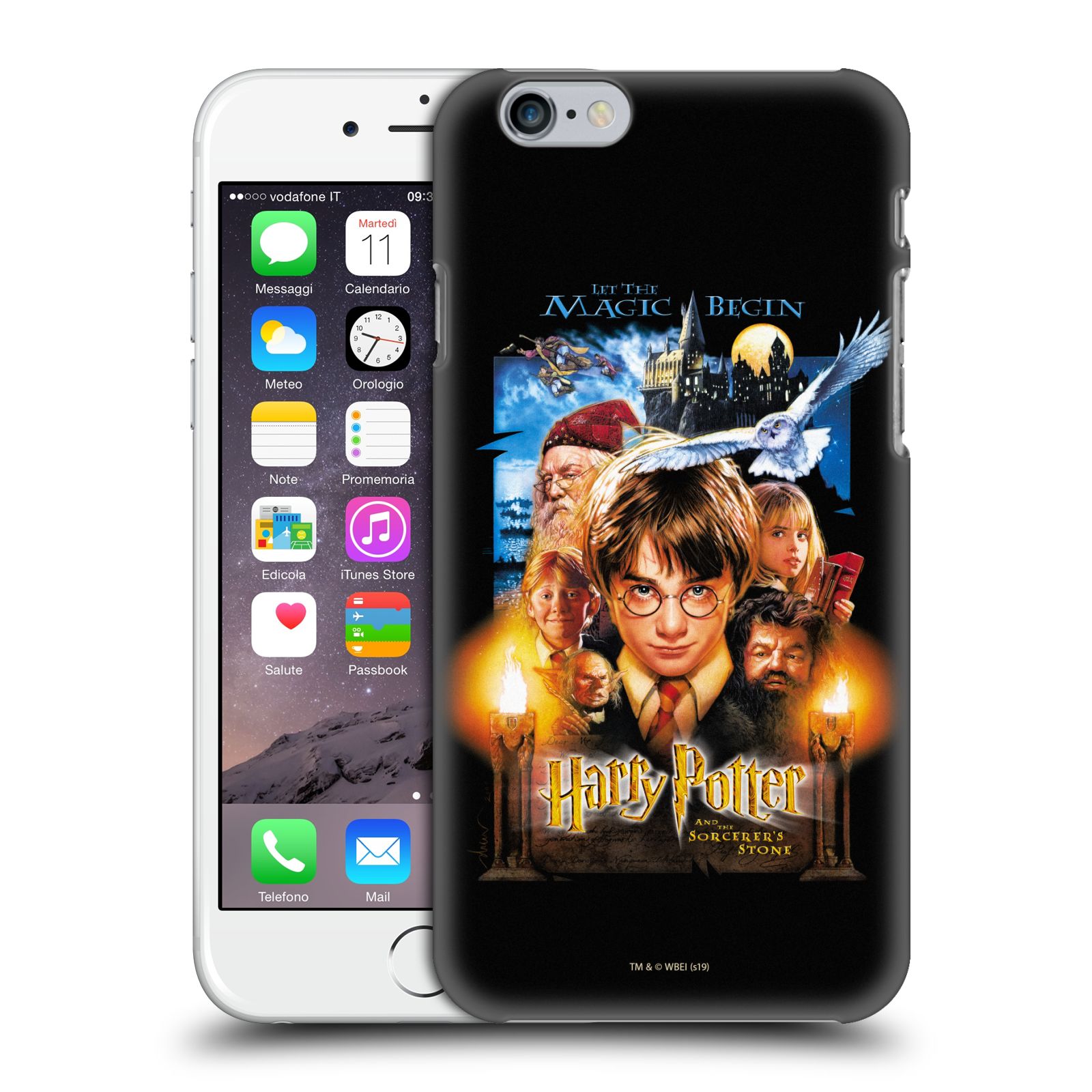 Pouzdro na mobil Apple Iphone 6/6S - HEAD CASE - Harry Potter - Kámen Mudrců