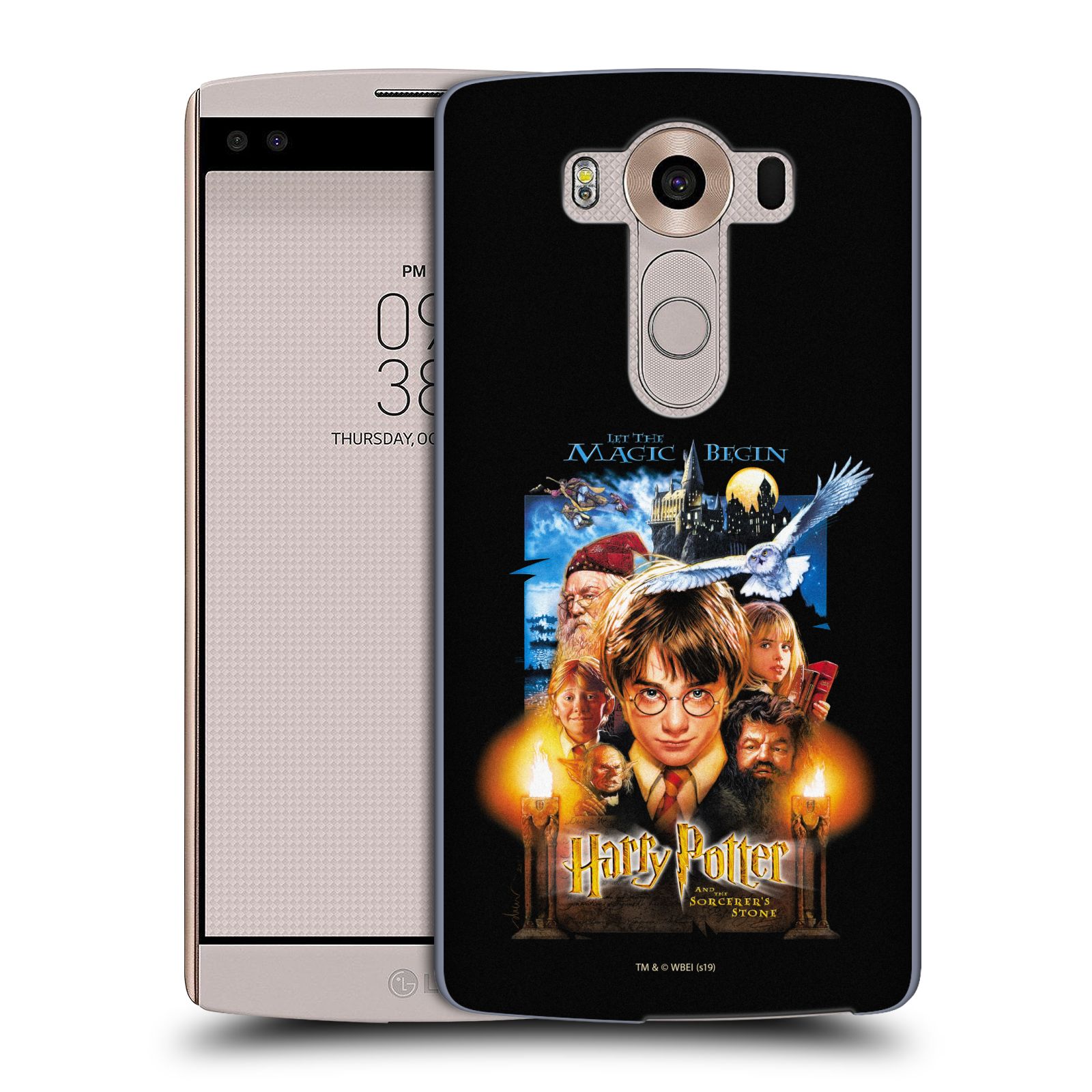 Pouzdro na mobil LG V10 - HEAD CASE - Harry Potter - Kámen Mudrců