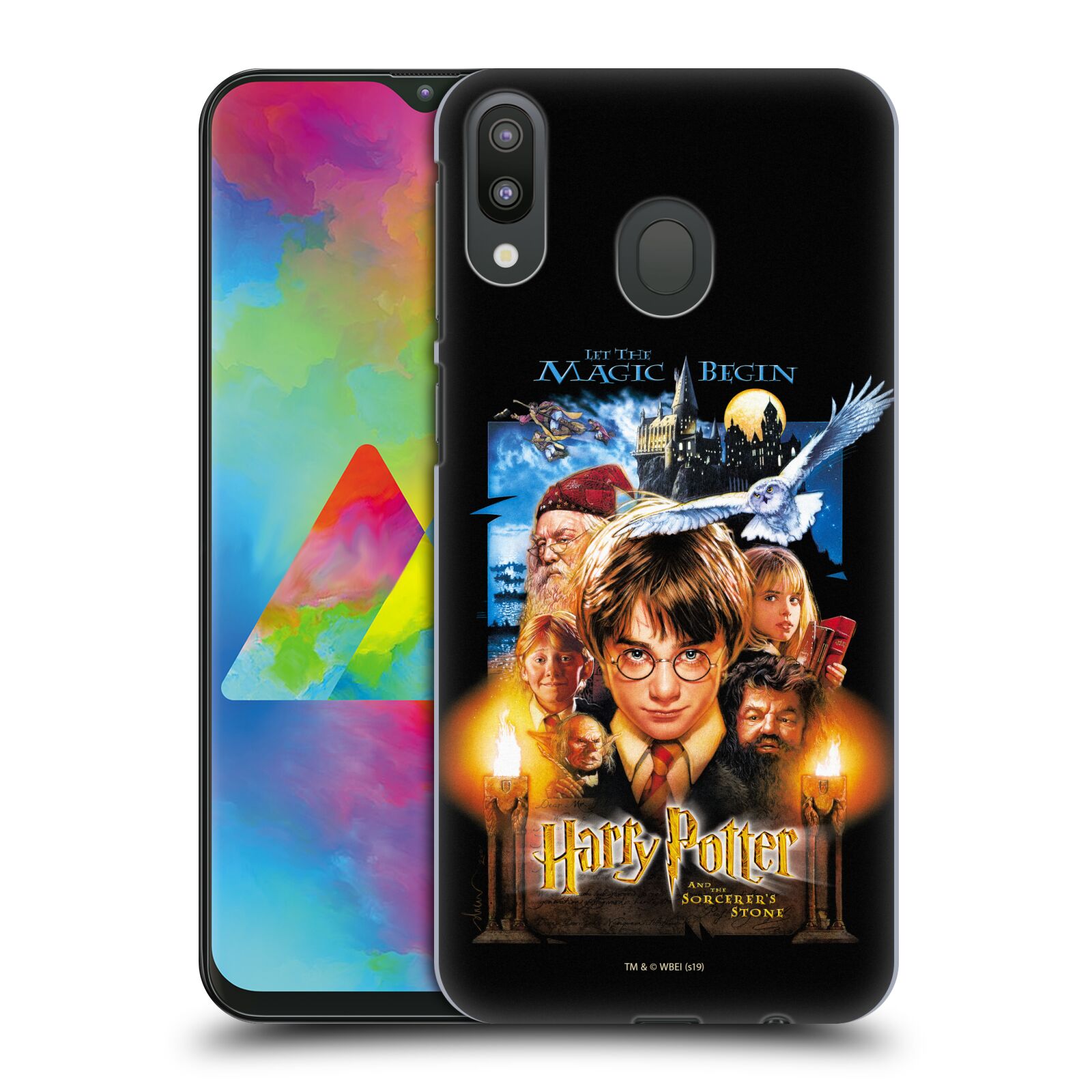 Pouzdro na mobil Samsung Galaxy M20 - HEAD CASE - Harry Potter - Kámen Mudrců
