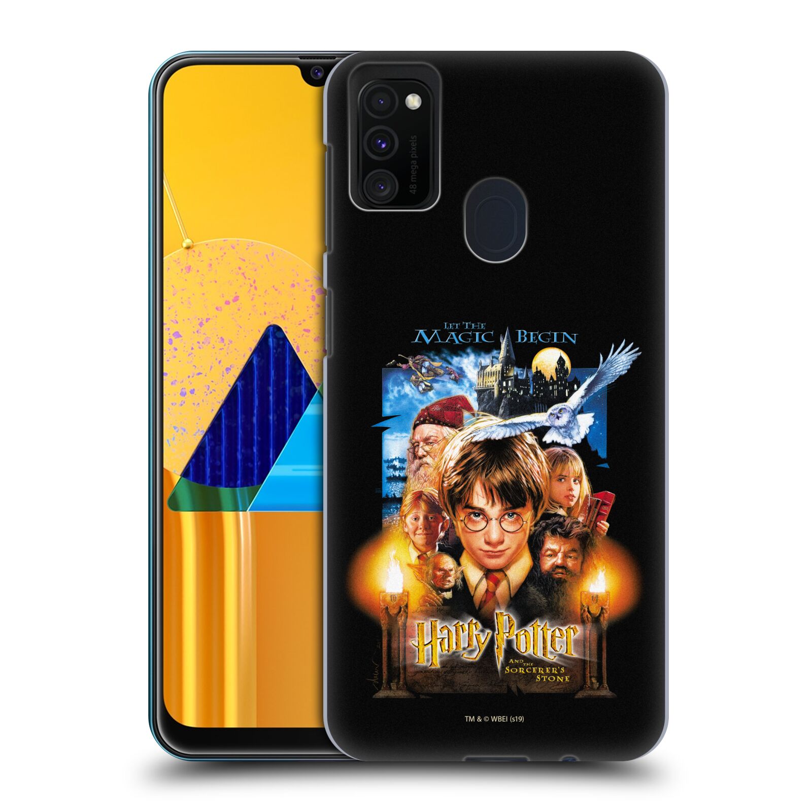Pouzdro na mobil Samsung Galaxy M21 - HEAD CASE - Harry Potter - Kámen Mudrců