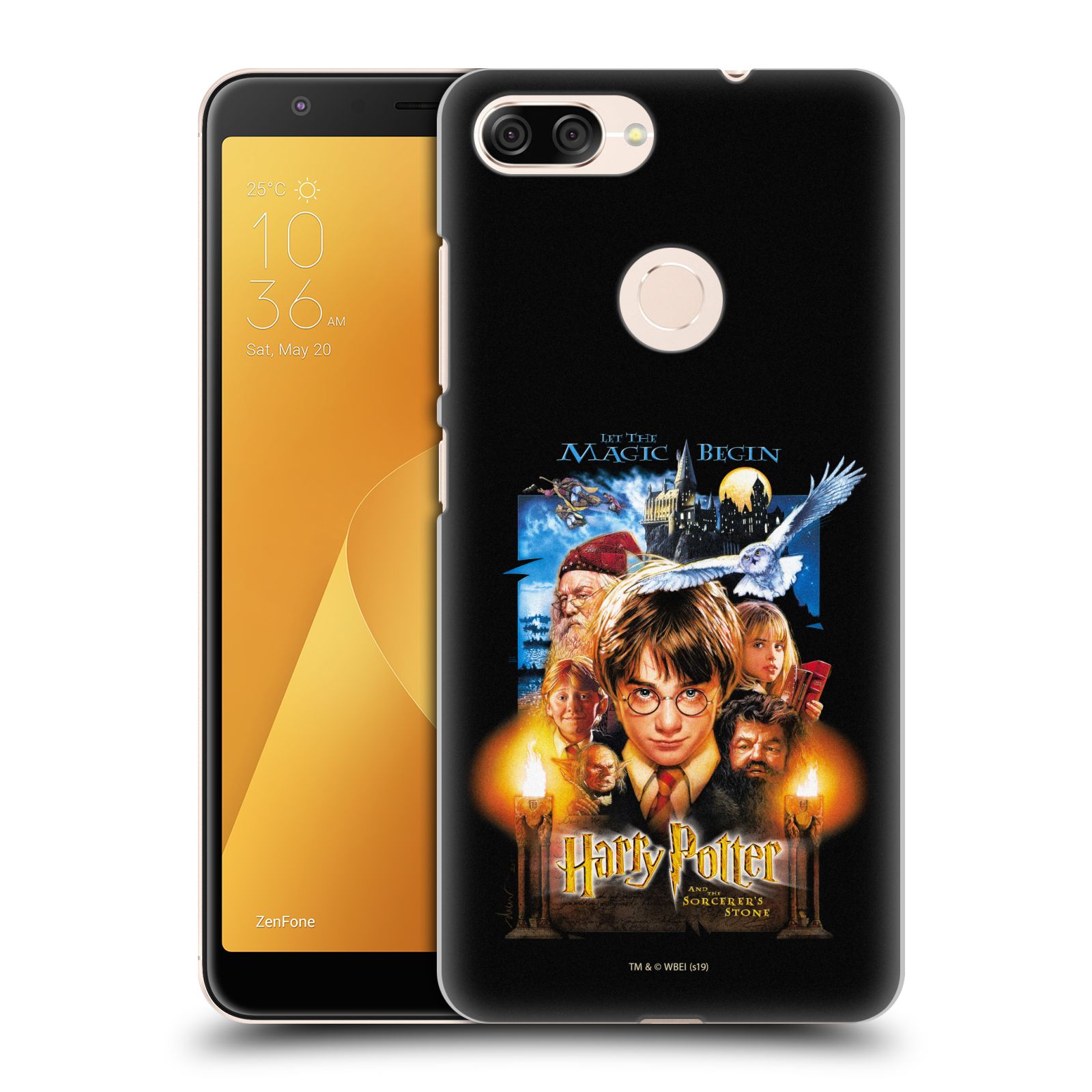 Pouzdro na mobil ASUS ZENFONE Max Plus M1 - HEAD CASE - Harry Potter - Kámen Mudrců