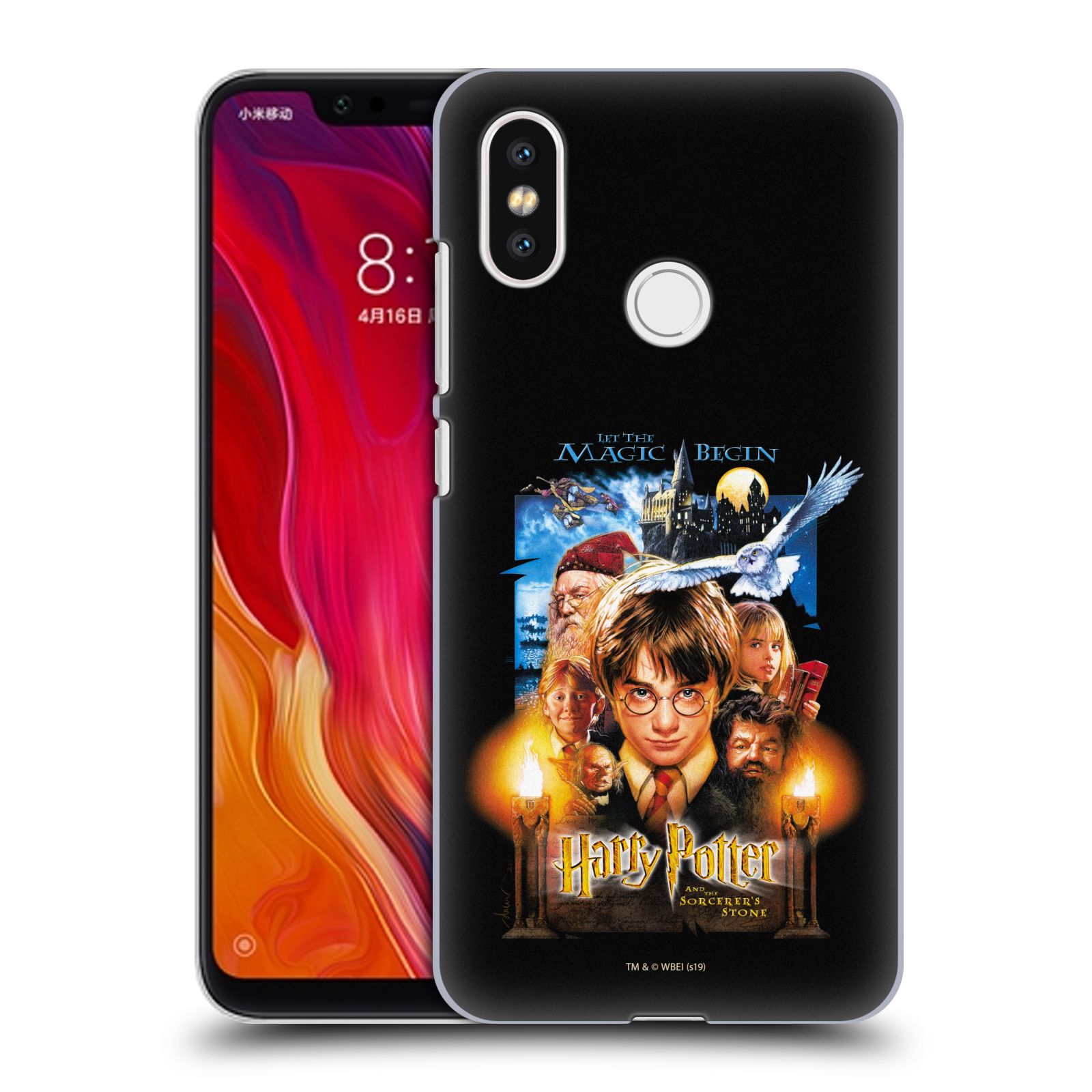 Pouzdro na mobil Xiaomi  Mi 8 - HEAD CASE - Harry Potter - Kámen Mudrců