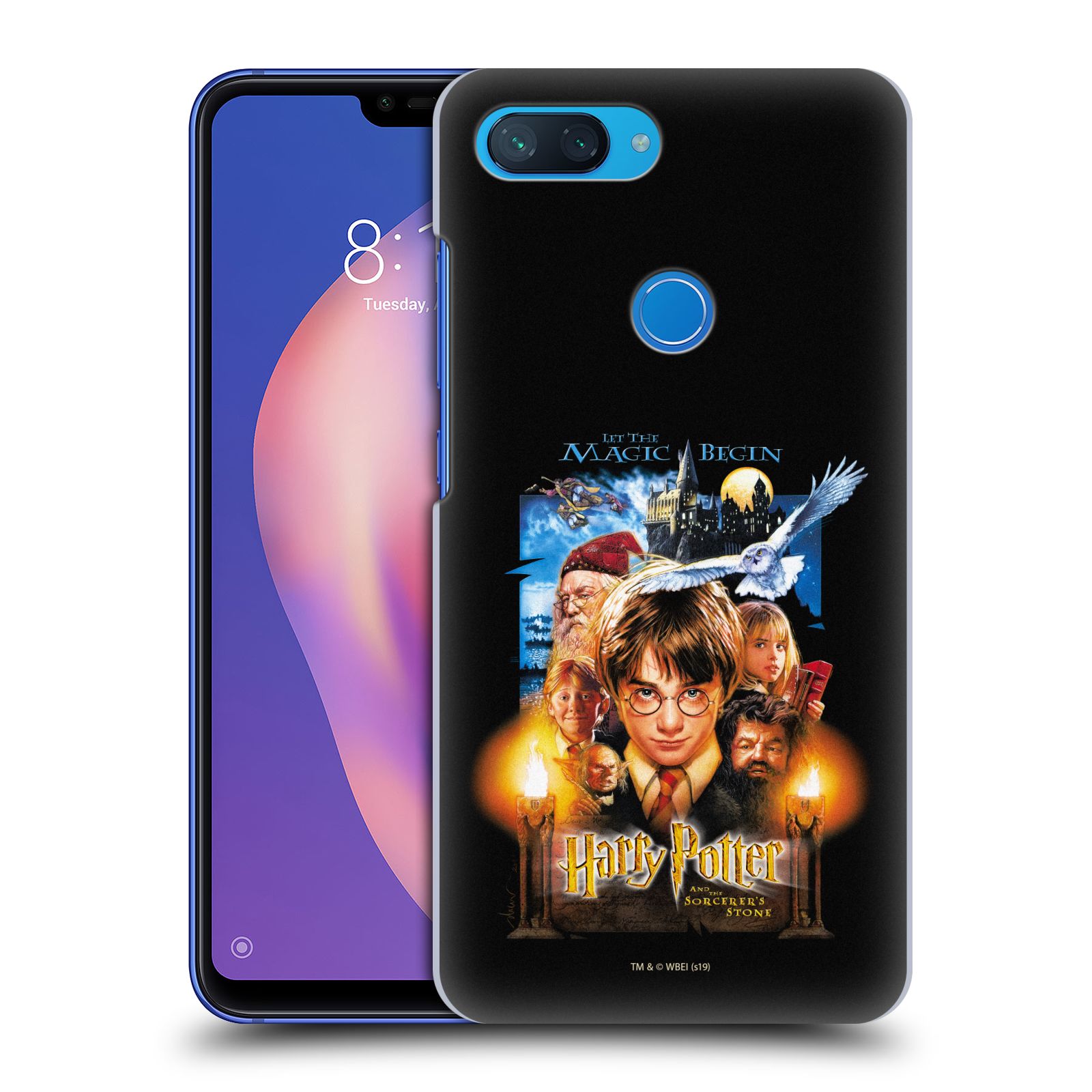 Pouzdro na mobil Xiaomi  Mi 8 Lite - HEAD CASE - Harry Potter - Kámen Mudrců