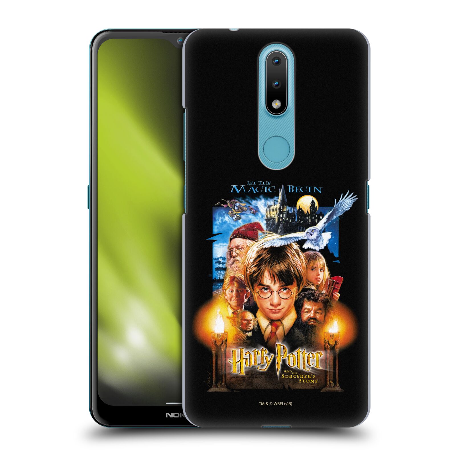 Pouzdro na mobil Nokia 2.4 - HEAD CASE - Harry Potter - Kámen Mudrců