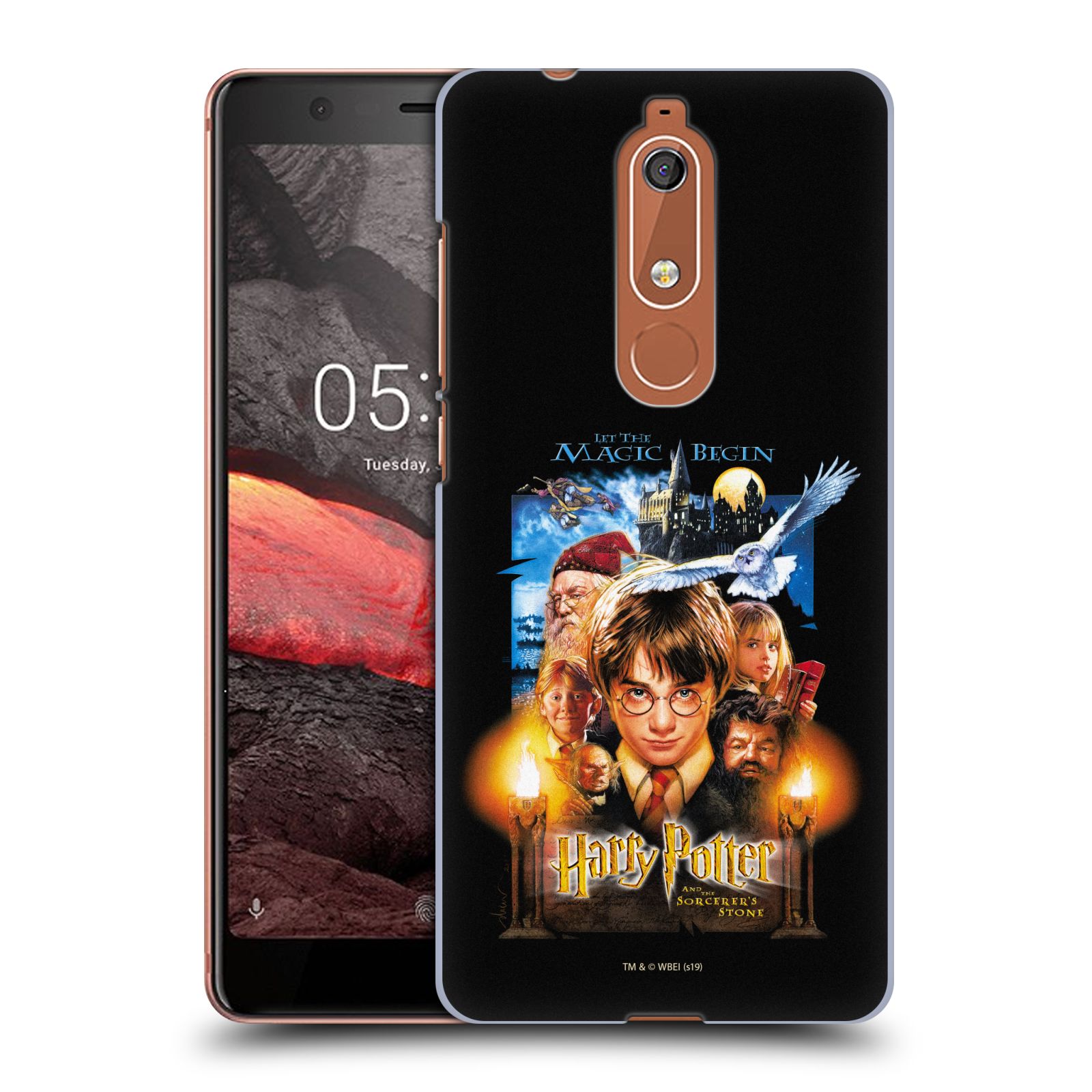 Pouzdro na mobil Nokia 5.1 - HEAD CASE - Harry Potter - Kámen Mudrců